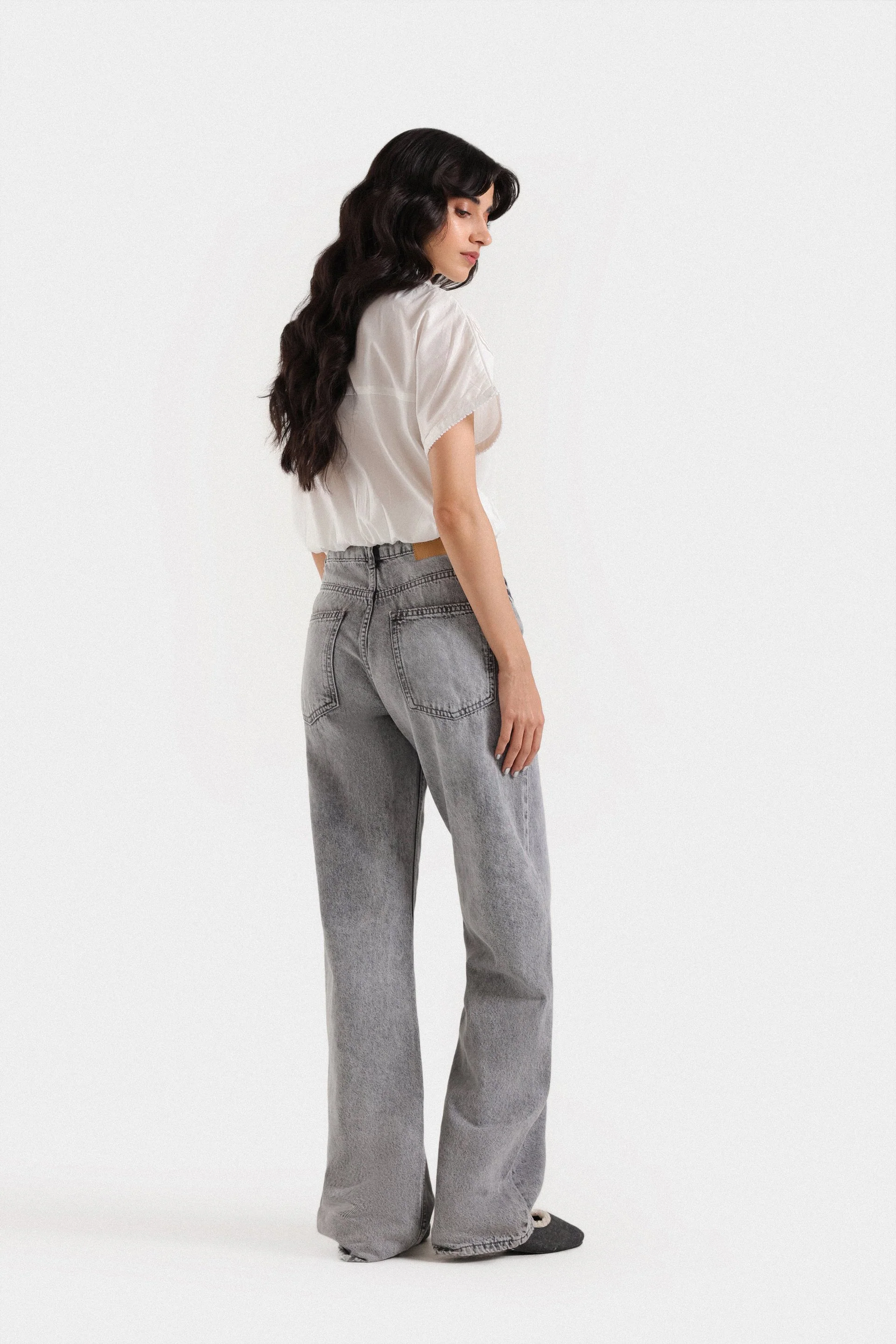 Basic Super Cropped Shirt 3 Basic Super Cropped Shirt