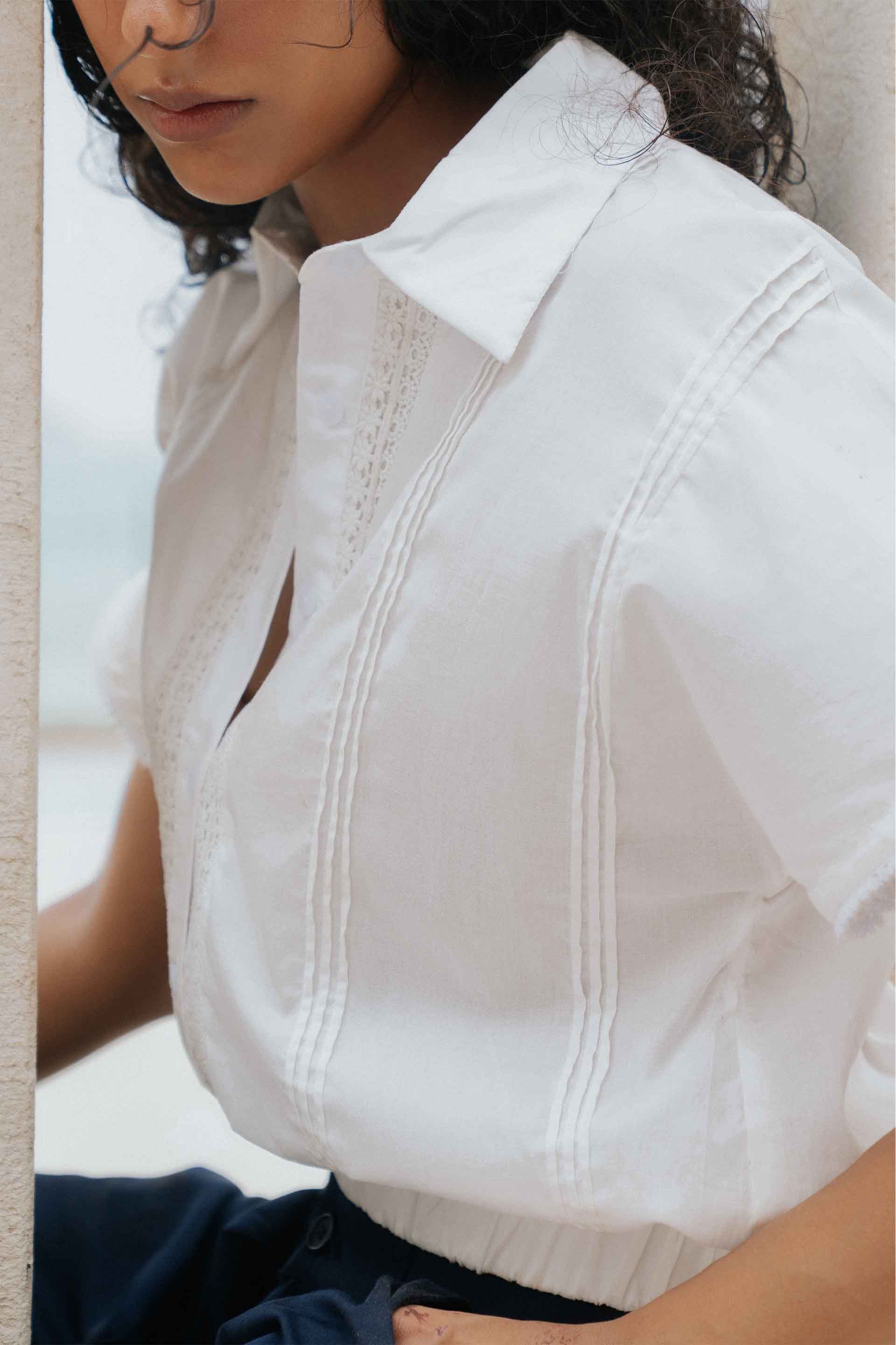 Basic Super Cropped Shirt 4 Basic Super Cropped Shirt