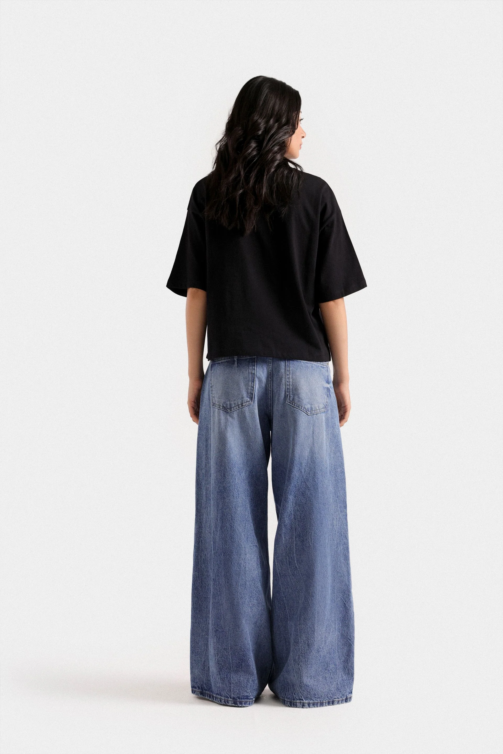 Basic Mock Neck T-Shirt 11 Basic Mock Neck T-Shirt