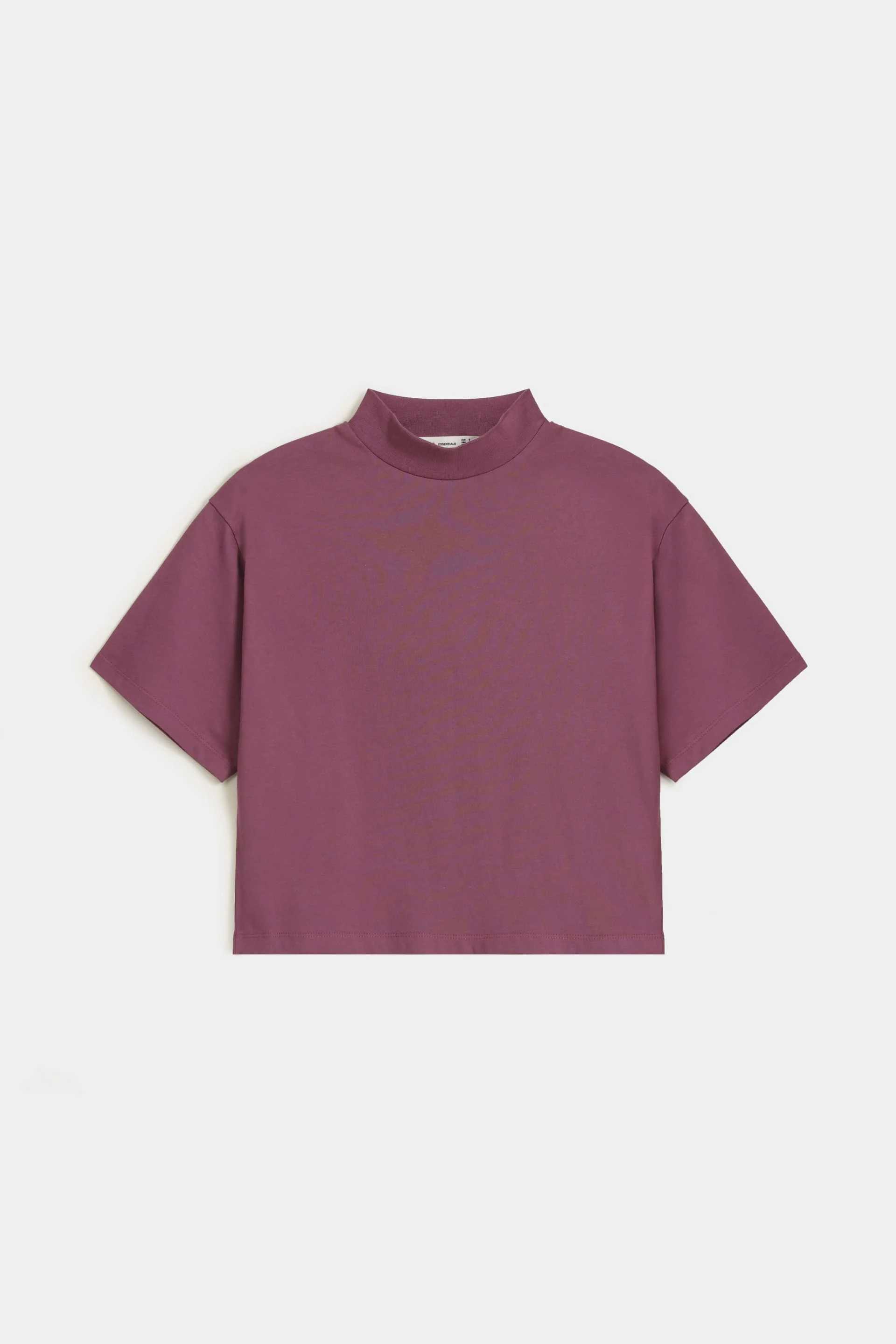 Basic Mock Neck T-Shirt 19 Basic Mock Neck T-Shirt