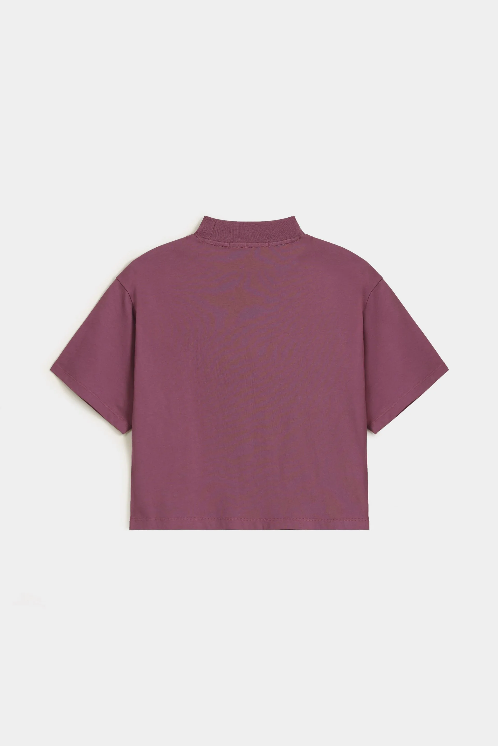 Basic Mock Neck T-Shirt 21 Basic Mock Neck T-Shirt