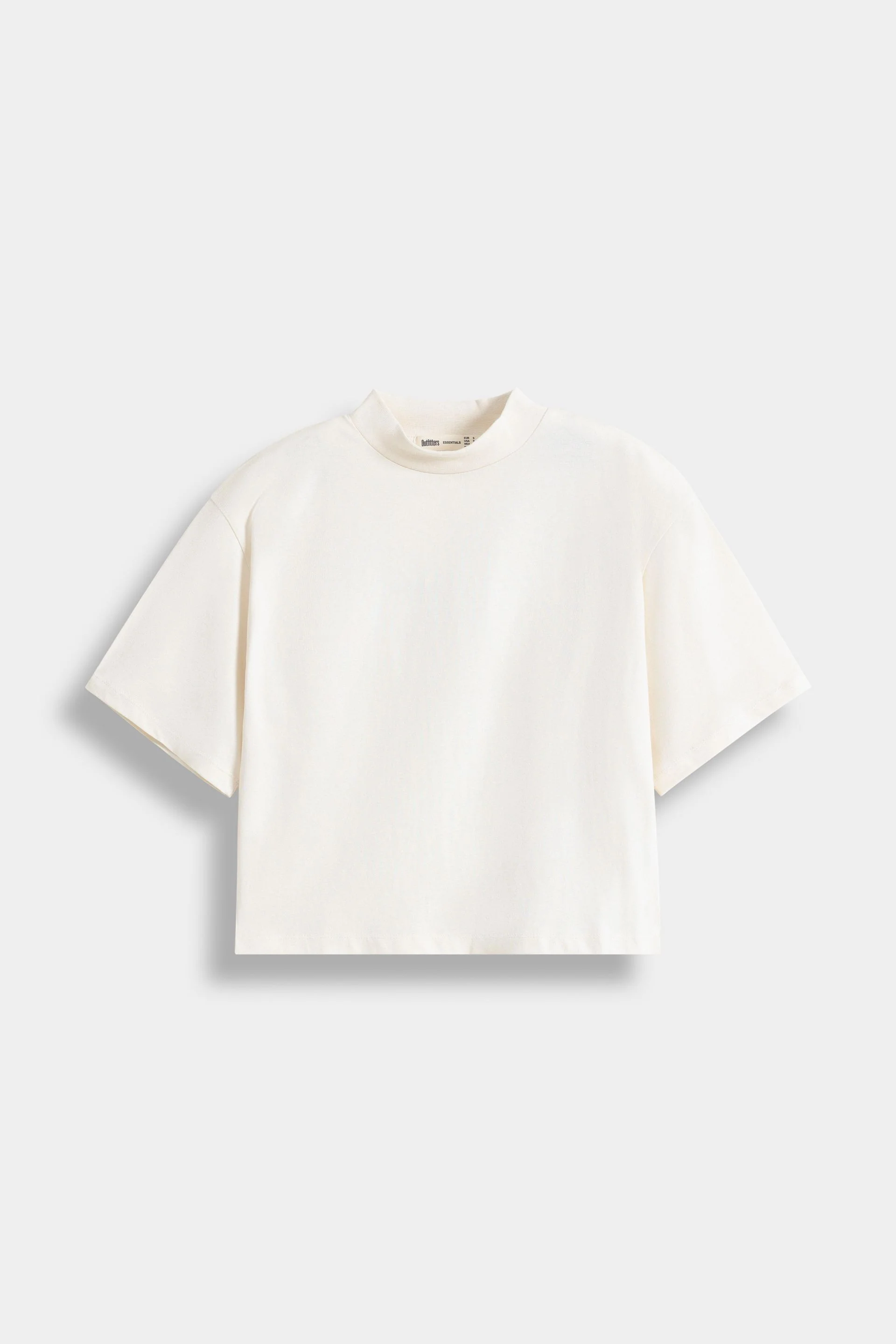 Basic Mock Neck T-Shirt 5 Basic Mock Neck T-Shirt