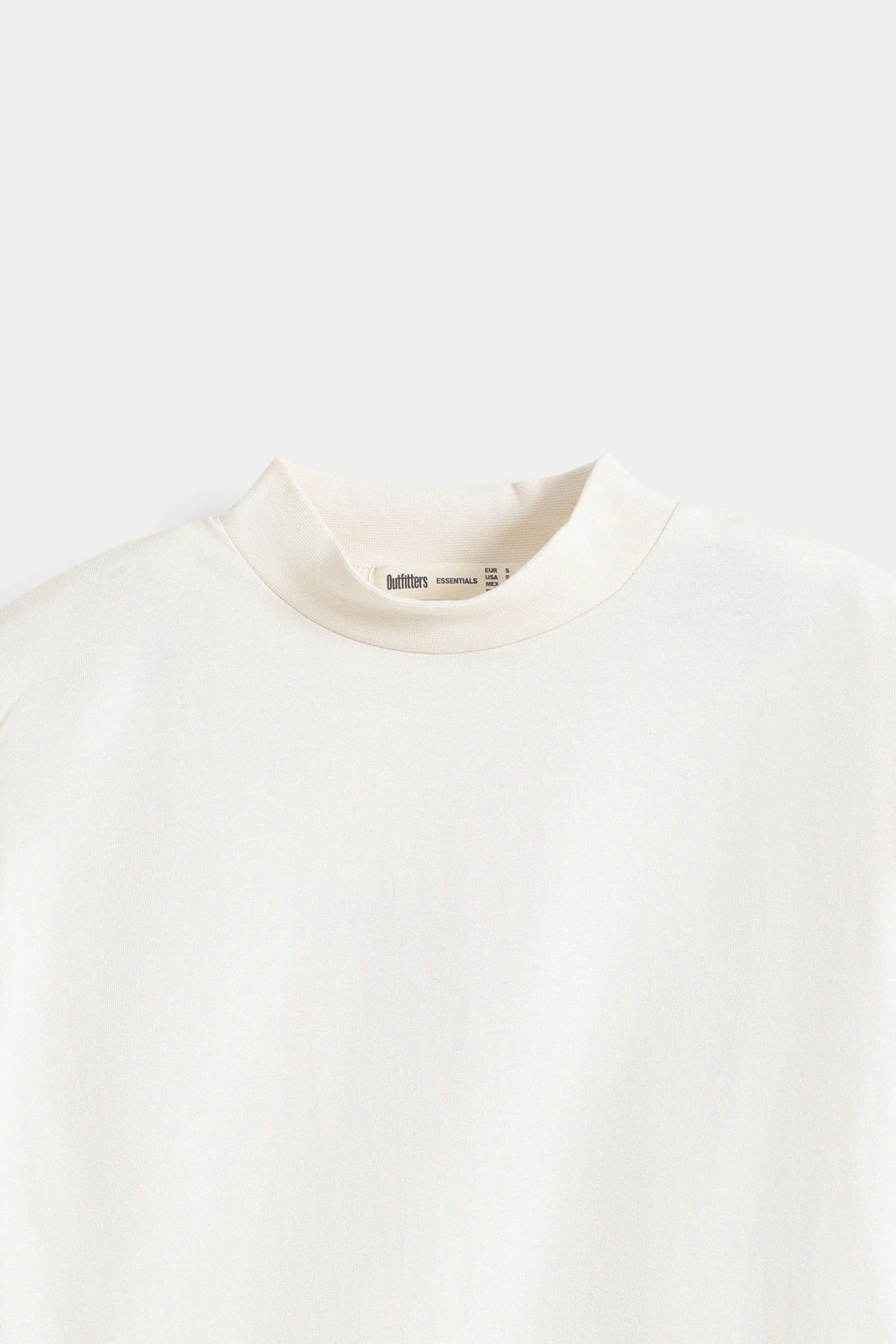 Basic Mock Neck T-Shirt 6 Basic Mock Neck T-Shirt