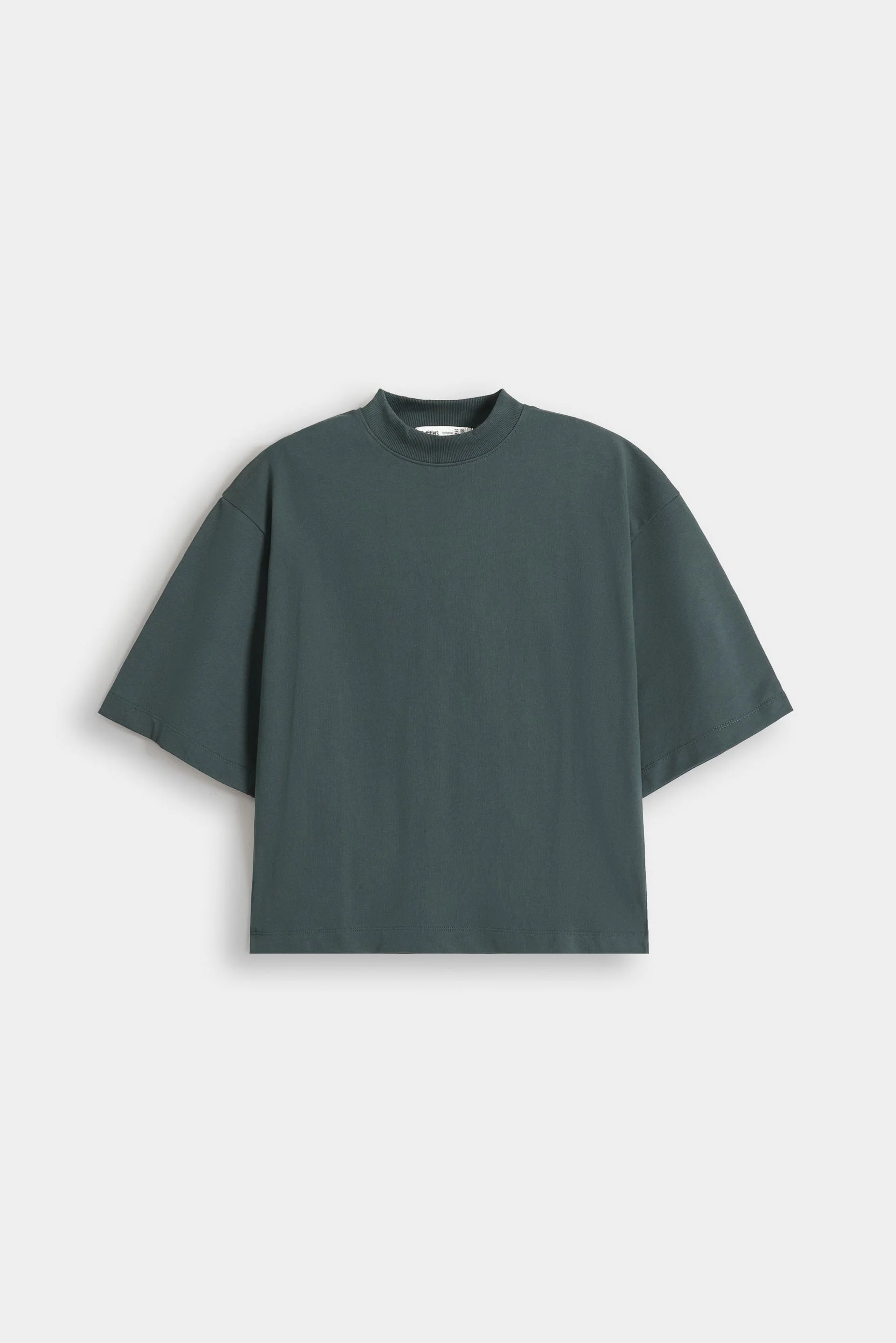Basic Mock Neck T-shirt 5 Basic Mock Neck T-shirt