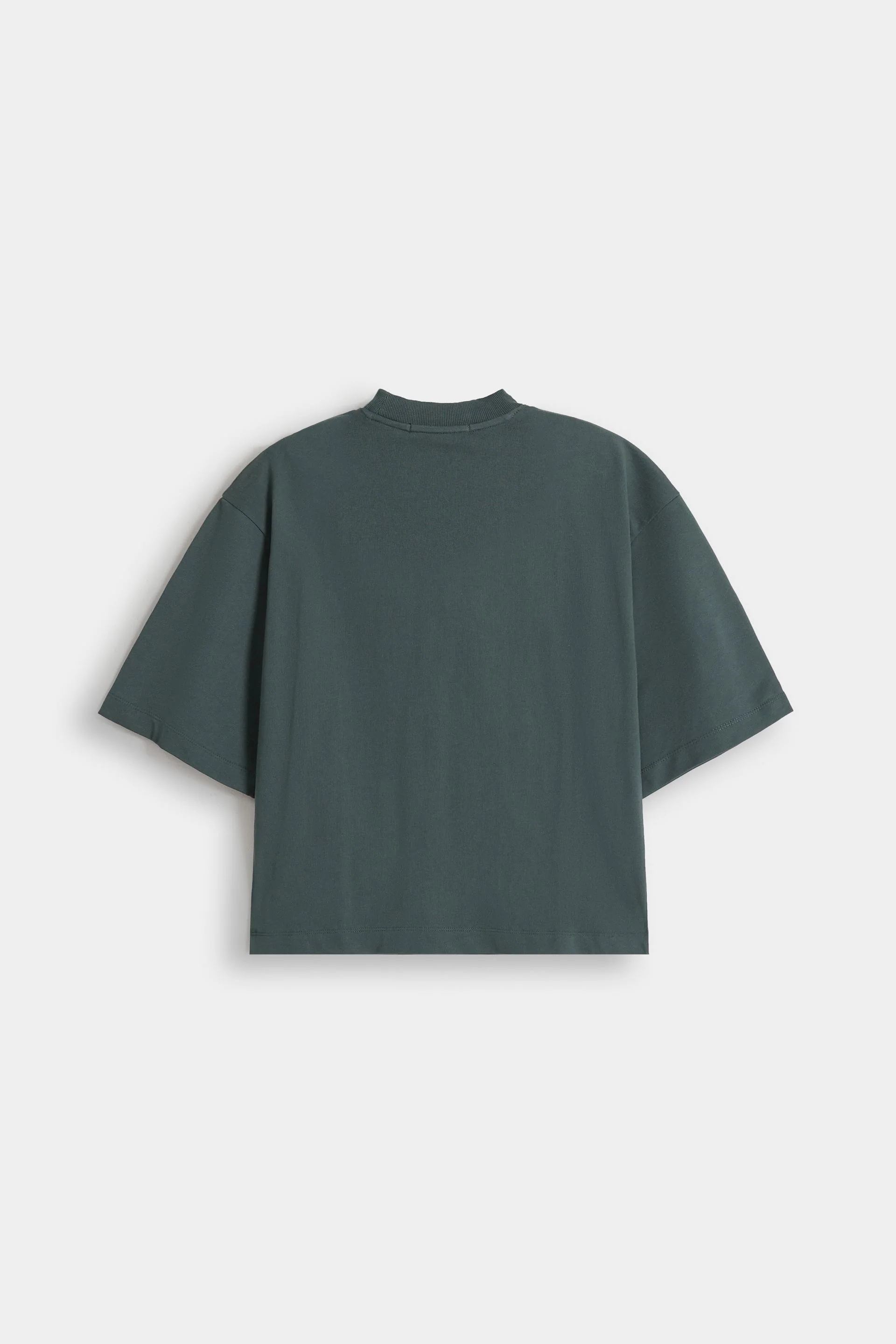 Basic Mock Neck T-shirt 7 Basic Mock Neck T-shirt