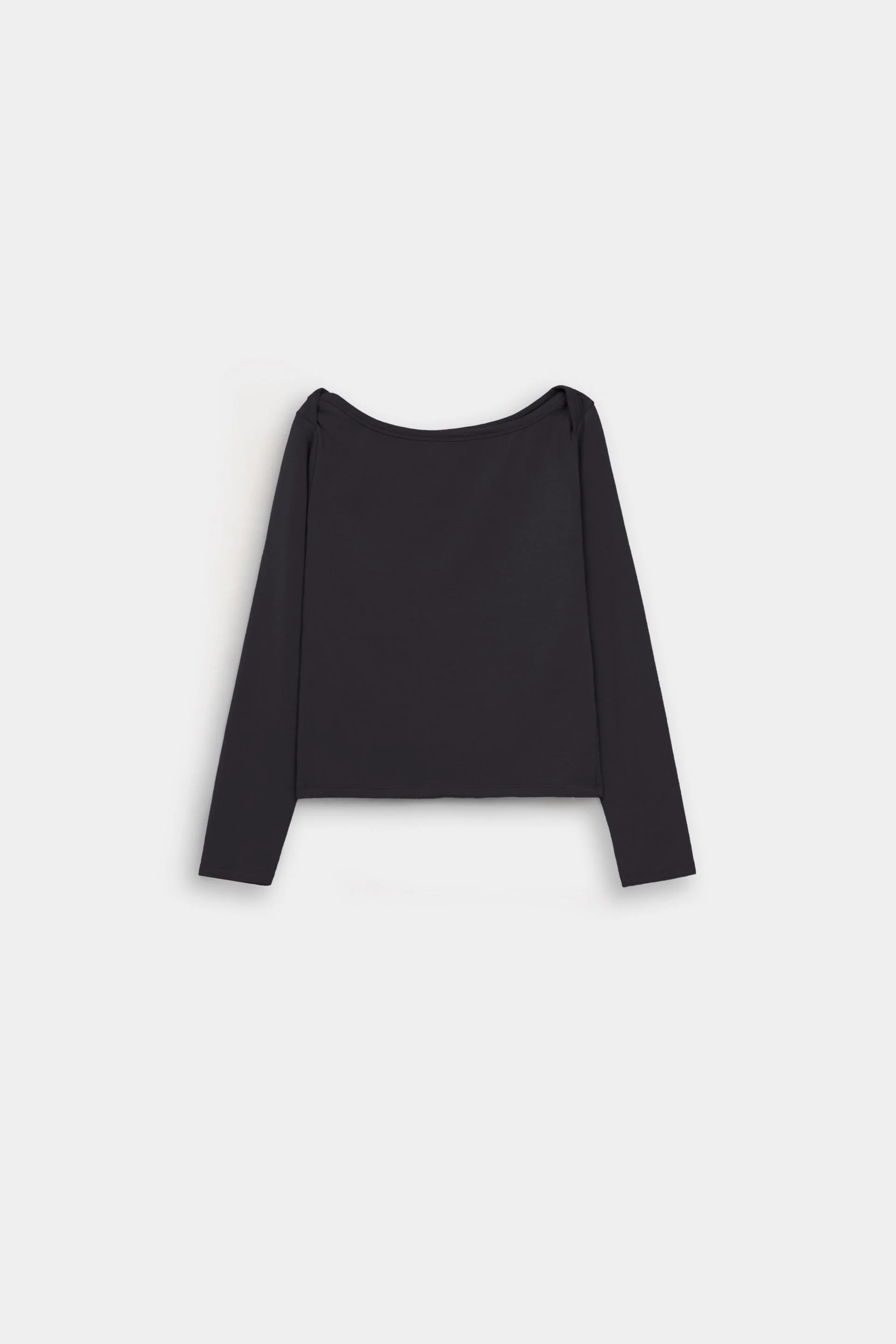 Basic Boat Neck T-Shirt 5 Basic Boat Neck T-Shirt