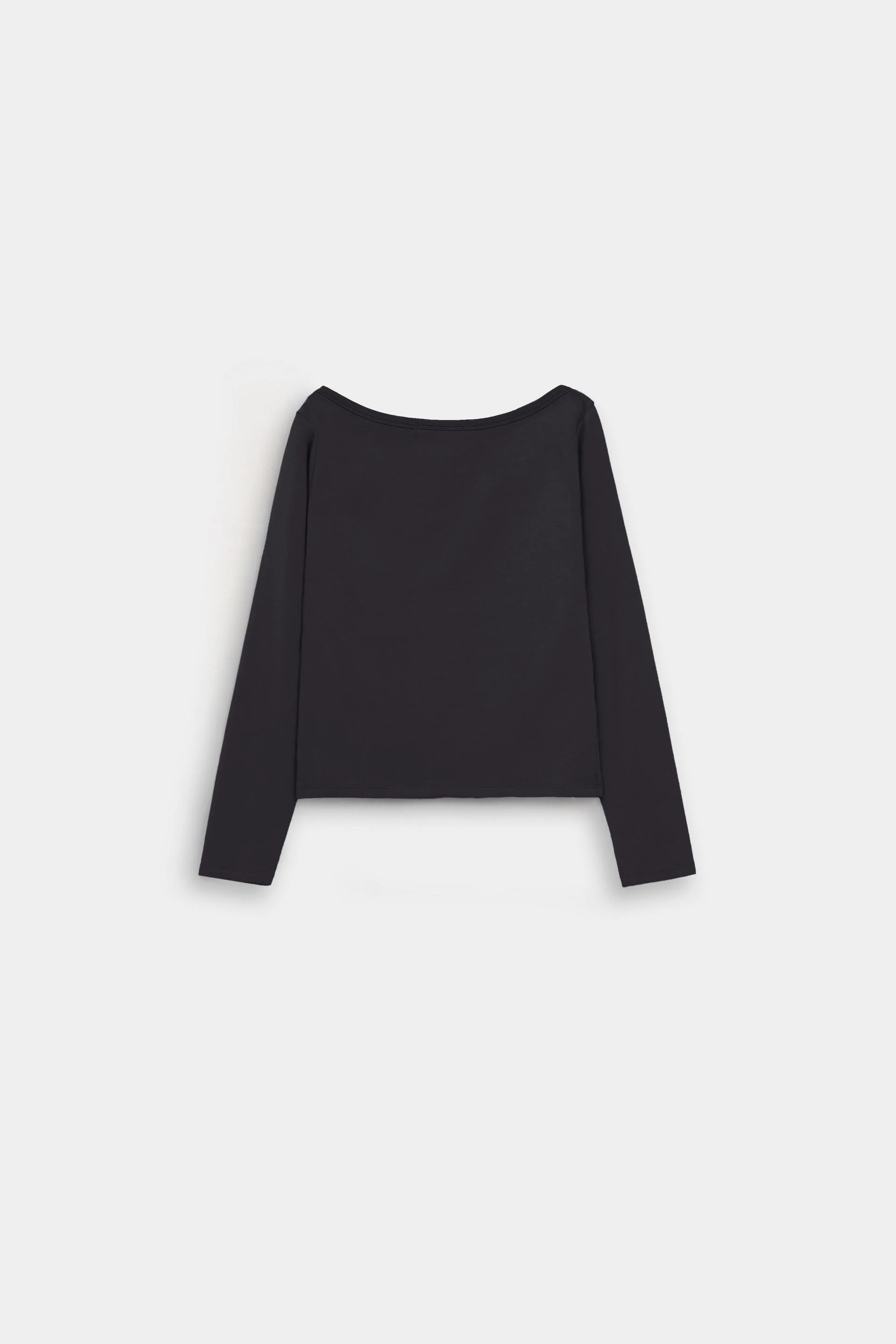 Basic Boat Neck T-Shirt 7 Basic Boat Neck T-Shirt