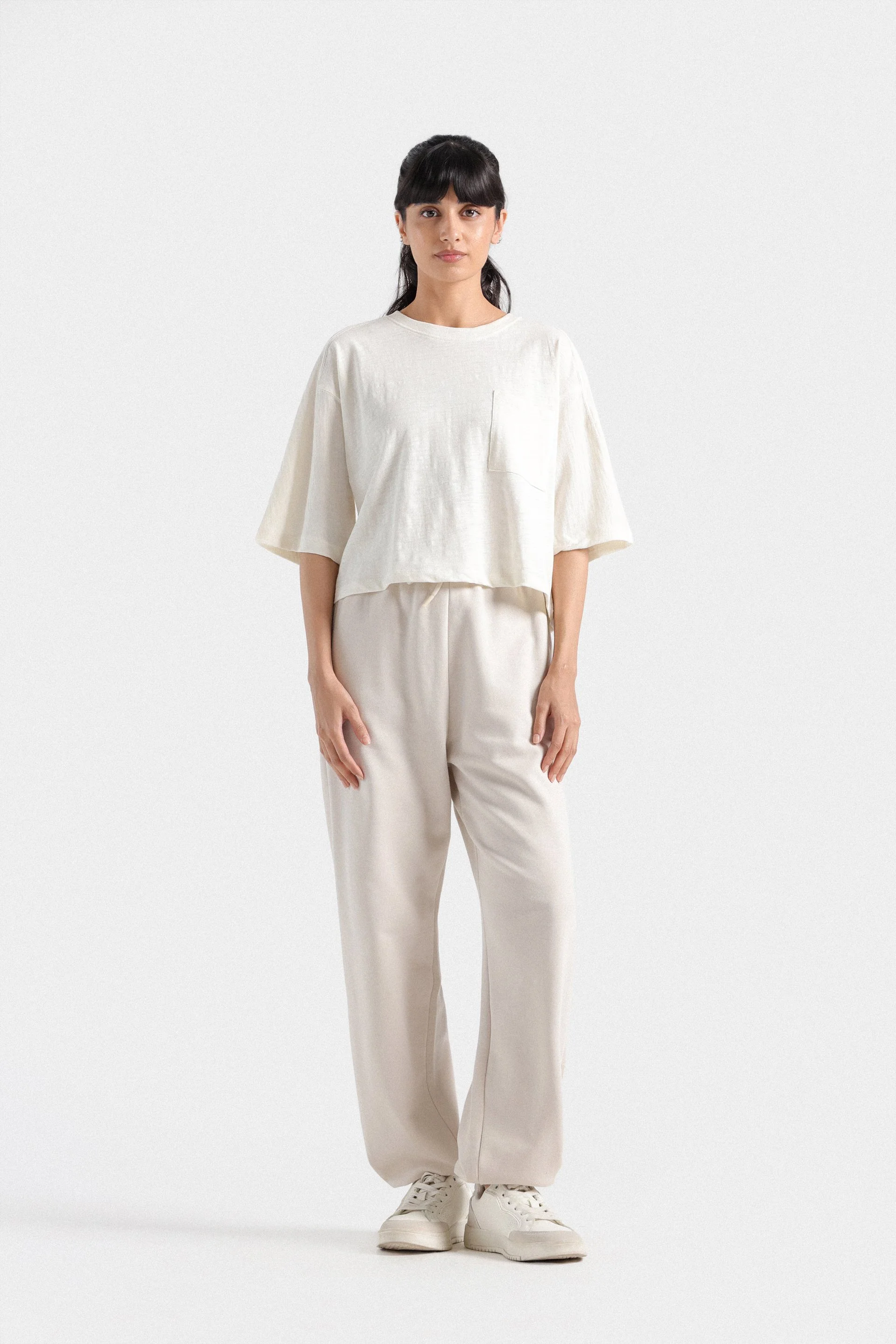 Basic Super Cropped Boxy T-shirt
