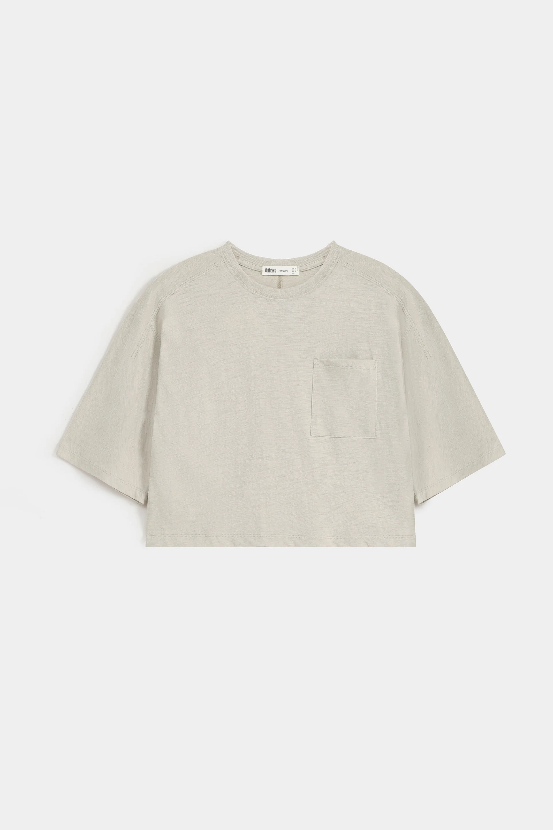 Basic Super Cropped Boxy T-shirt 4 Basic Super Cropped Boxy T-shirt