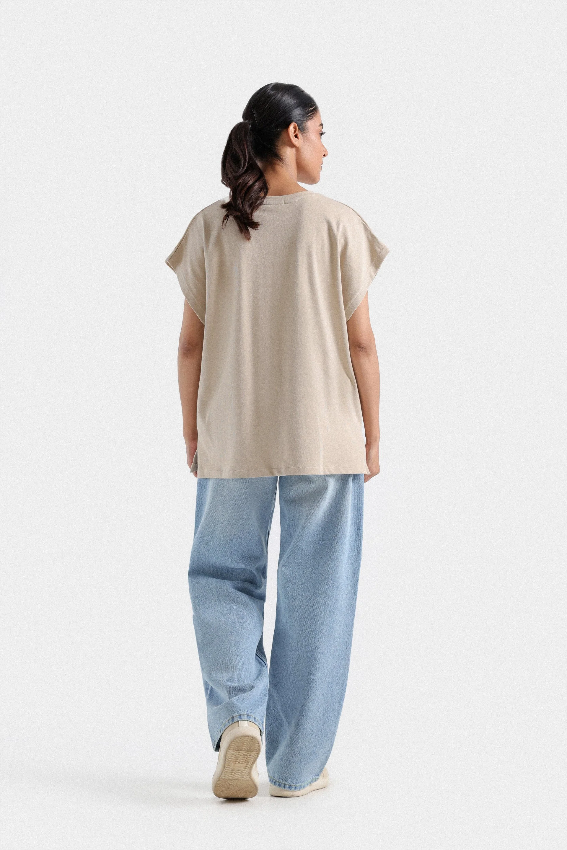 Basic Batwing Sleeves T-shirt 3 Basic Batwing Sleeves T-shirt