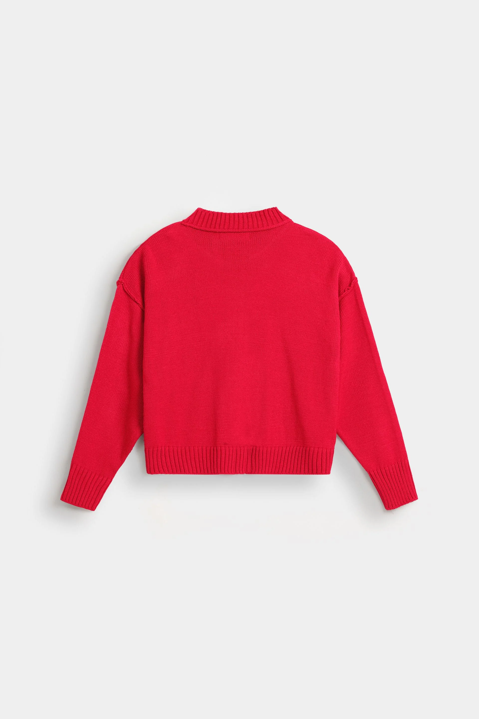 Basic Sweater With Visible Seams 7 Basic Sweater With Visible Seams