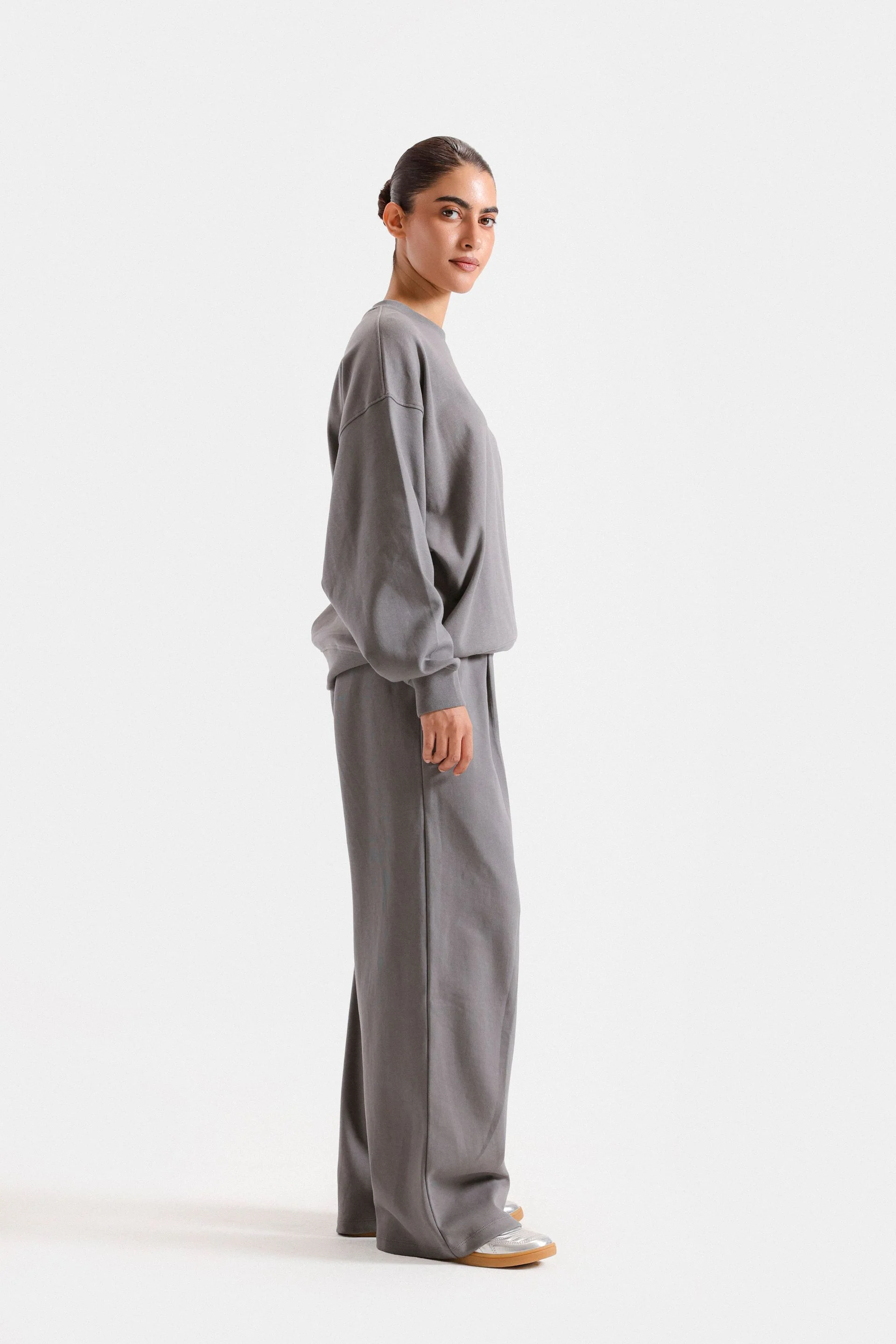 Basic Cropped Sweatshirt 3 Basic Cropped Sweatshirt