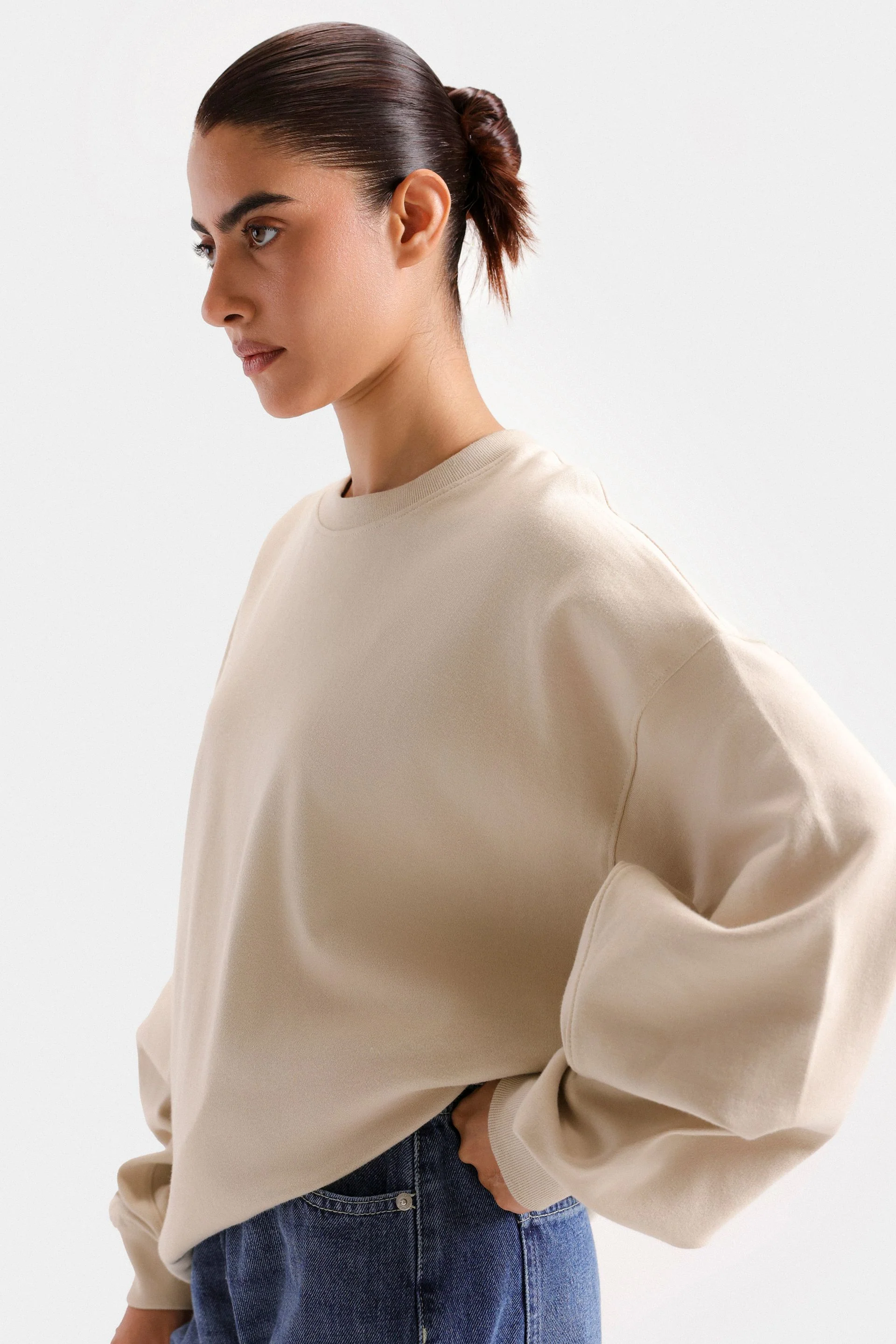 Basic Cropped Sweatshirt 9 Basic Cropped Sweatshirt