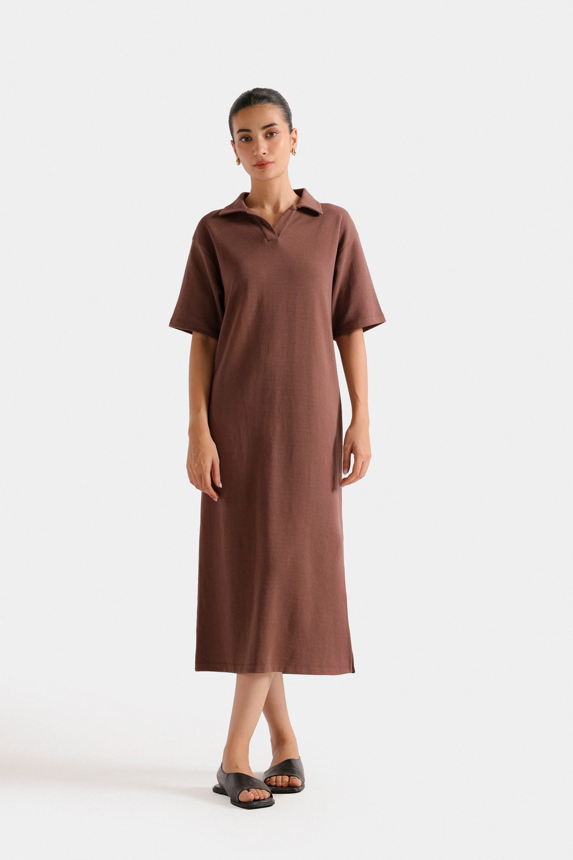Polo Collar Dress