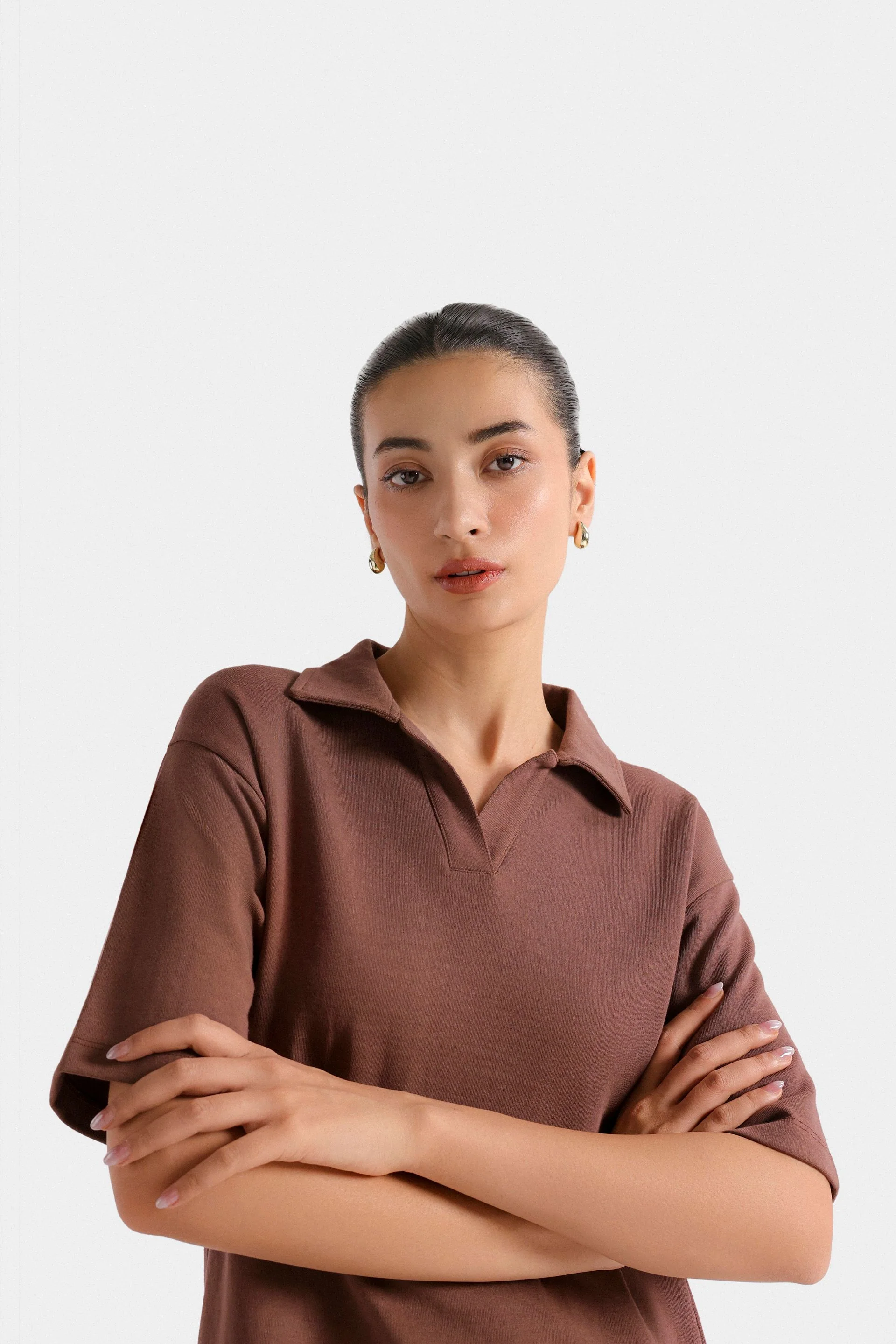 Polo Collar Dress