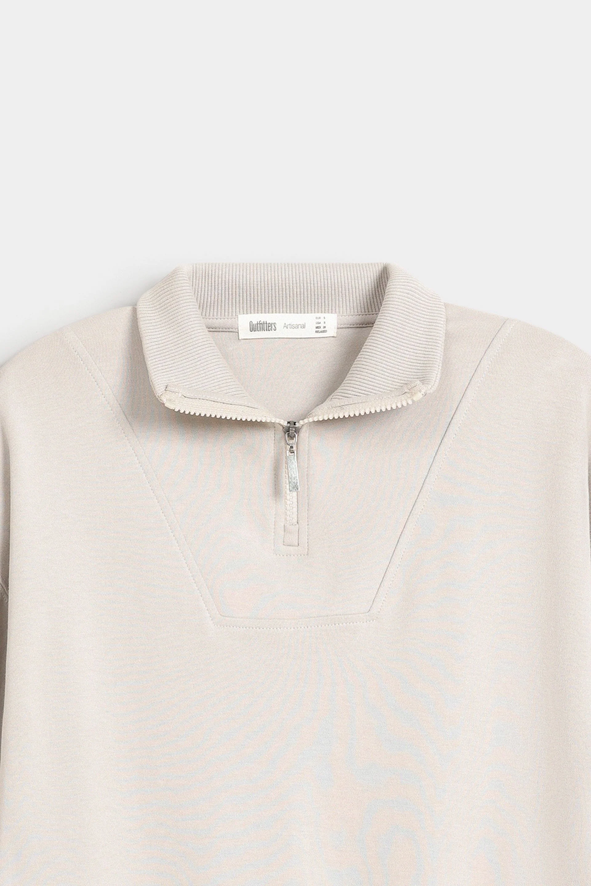 Basic Quarter Zip-Up Sweatshirt 13 Basic Quarter Zip-Up Sweatshirt