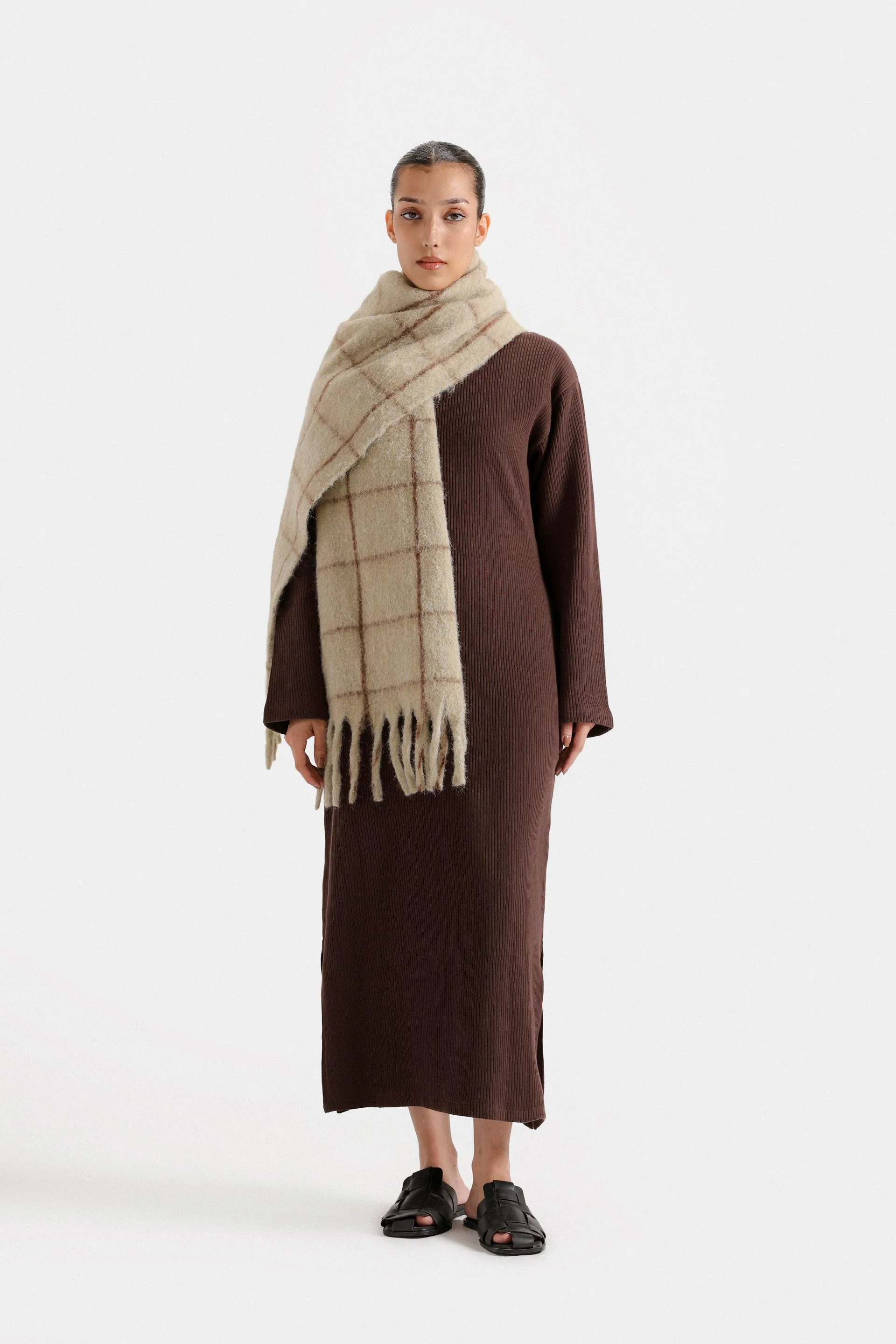 Mock Neck Dress
