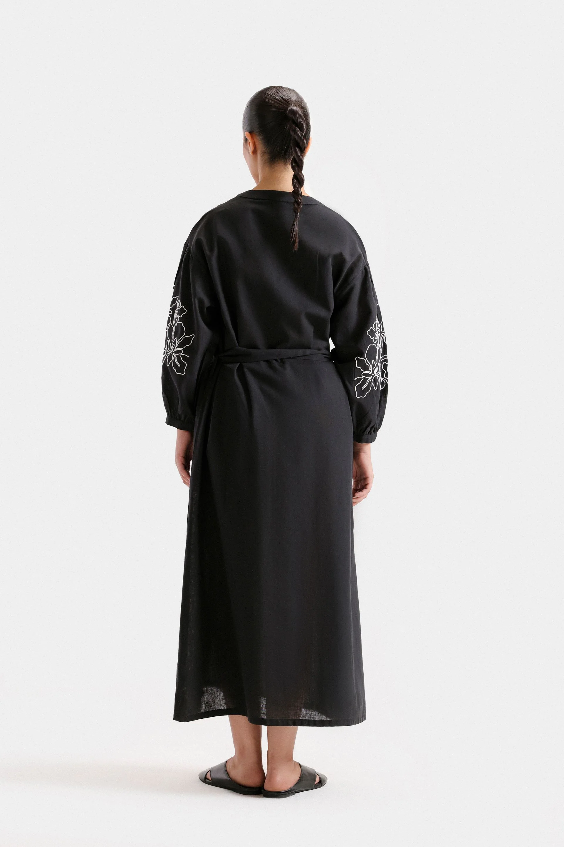 Embroidered Midi Dress 4 Embroidered Midi Dress
