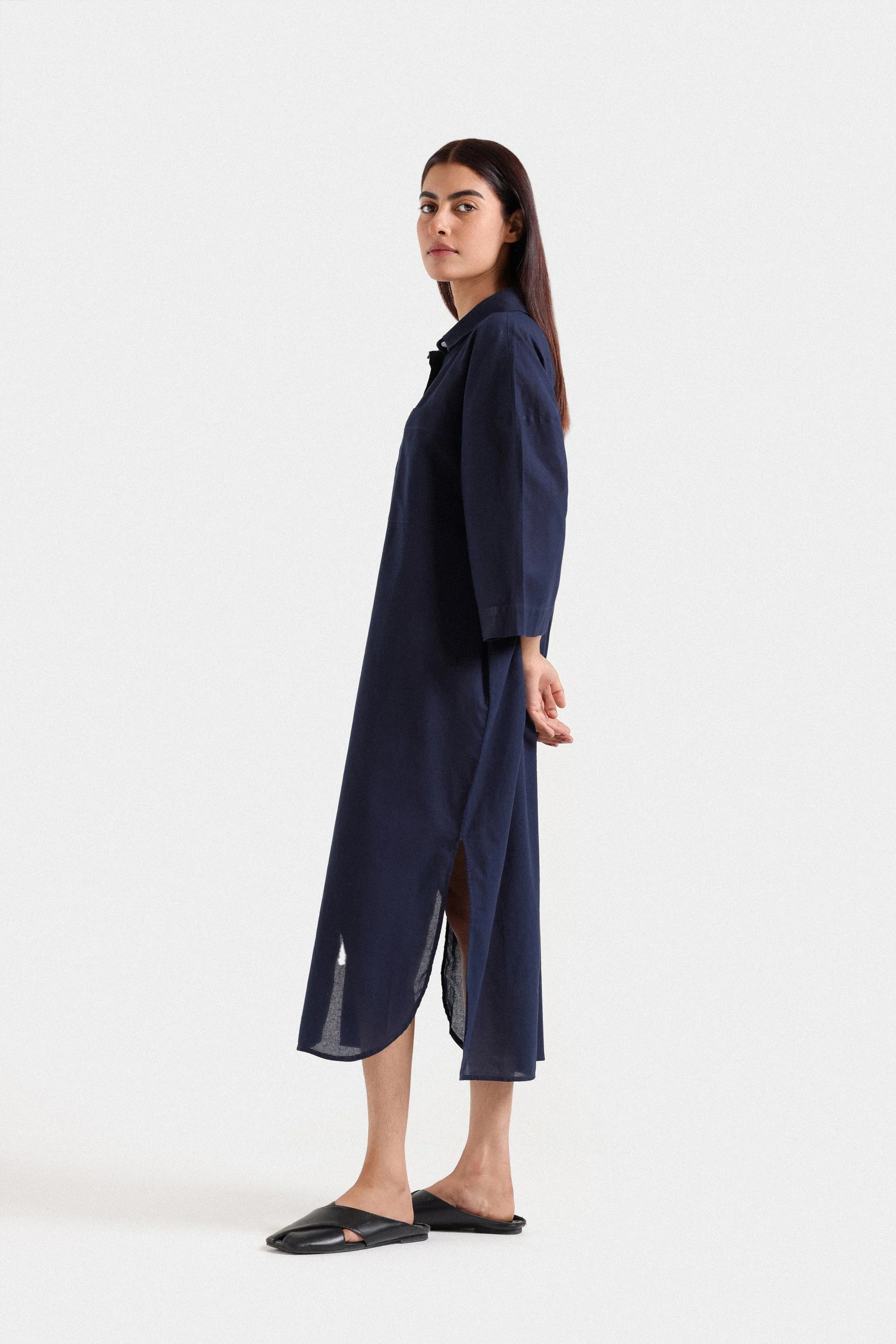 Basic Linen Shirt Dress 10 Basic Linen Shirt Dress