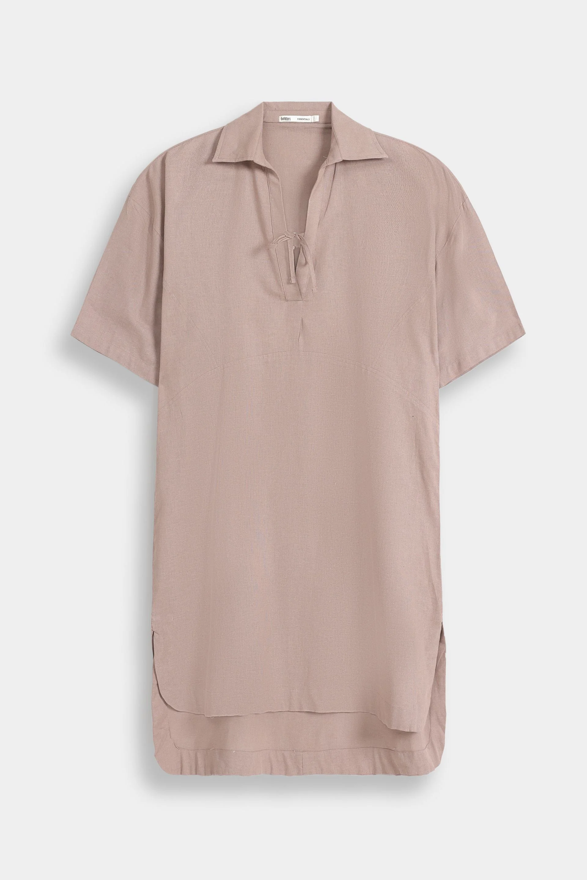 Basic Linen Shirt Dress 22 Basic Linen Shirt Dress