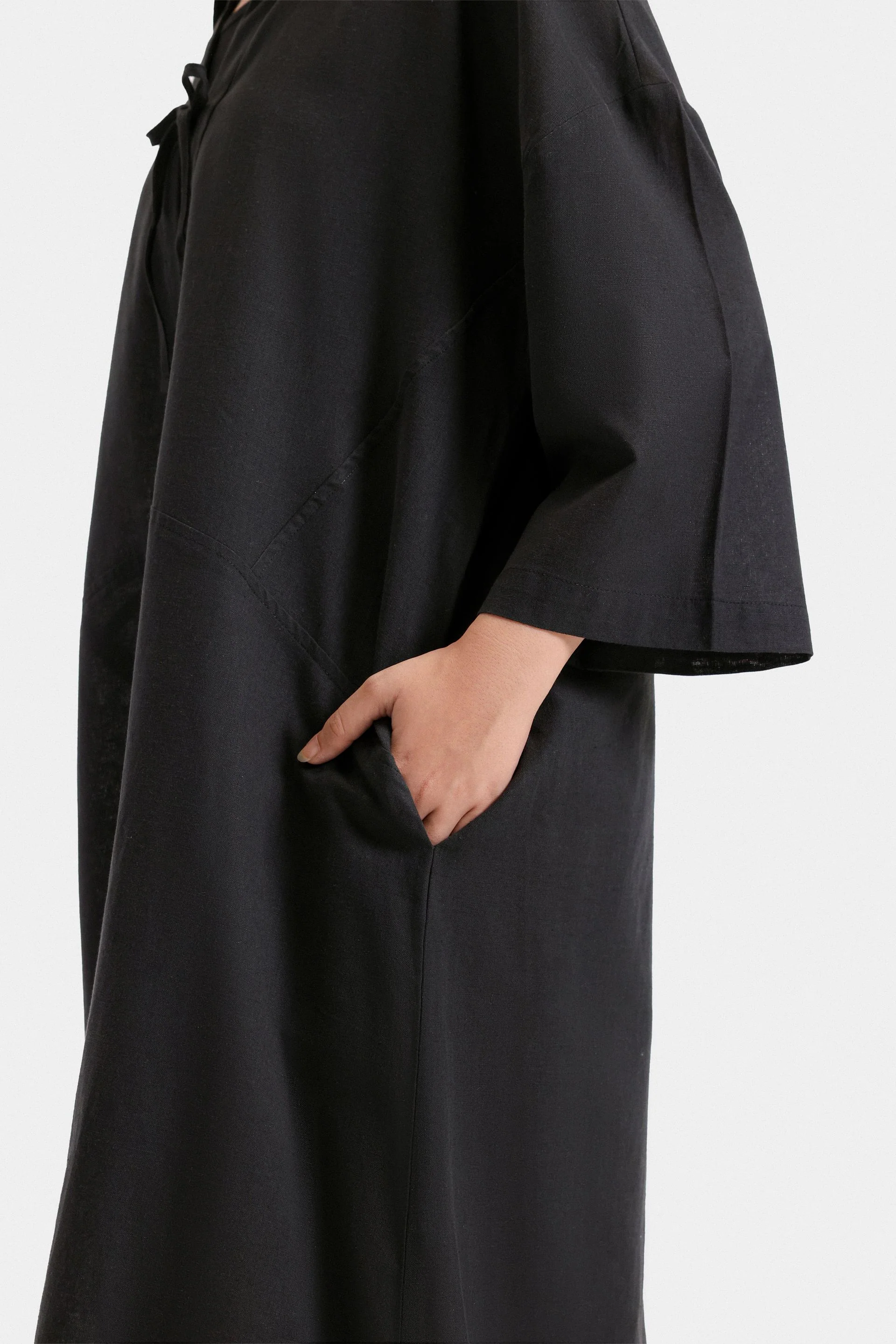 Basic Linen Shirt Dress 27 Basic Linen Shirt Dress