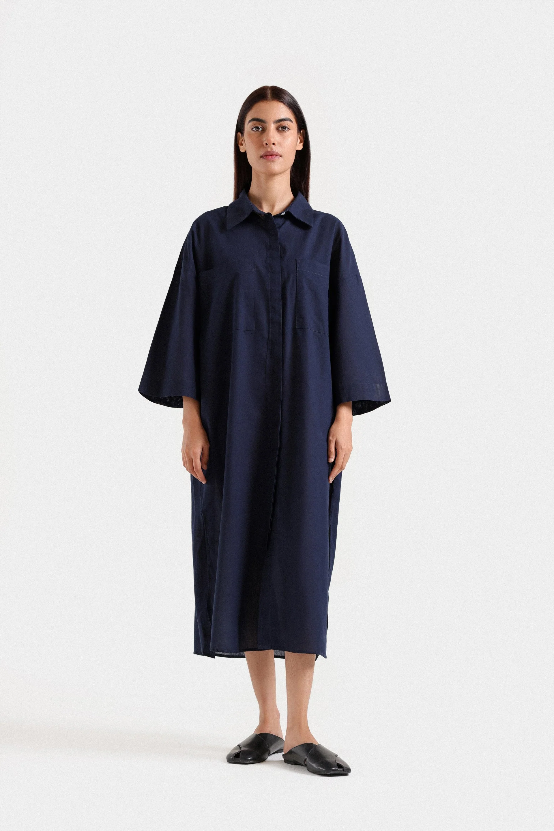 Basic Linen Shirt Dress 8 Basic Linen Shirt Dress