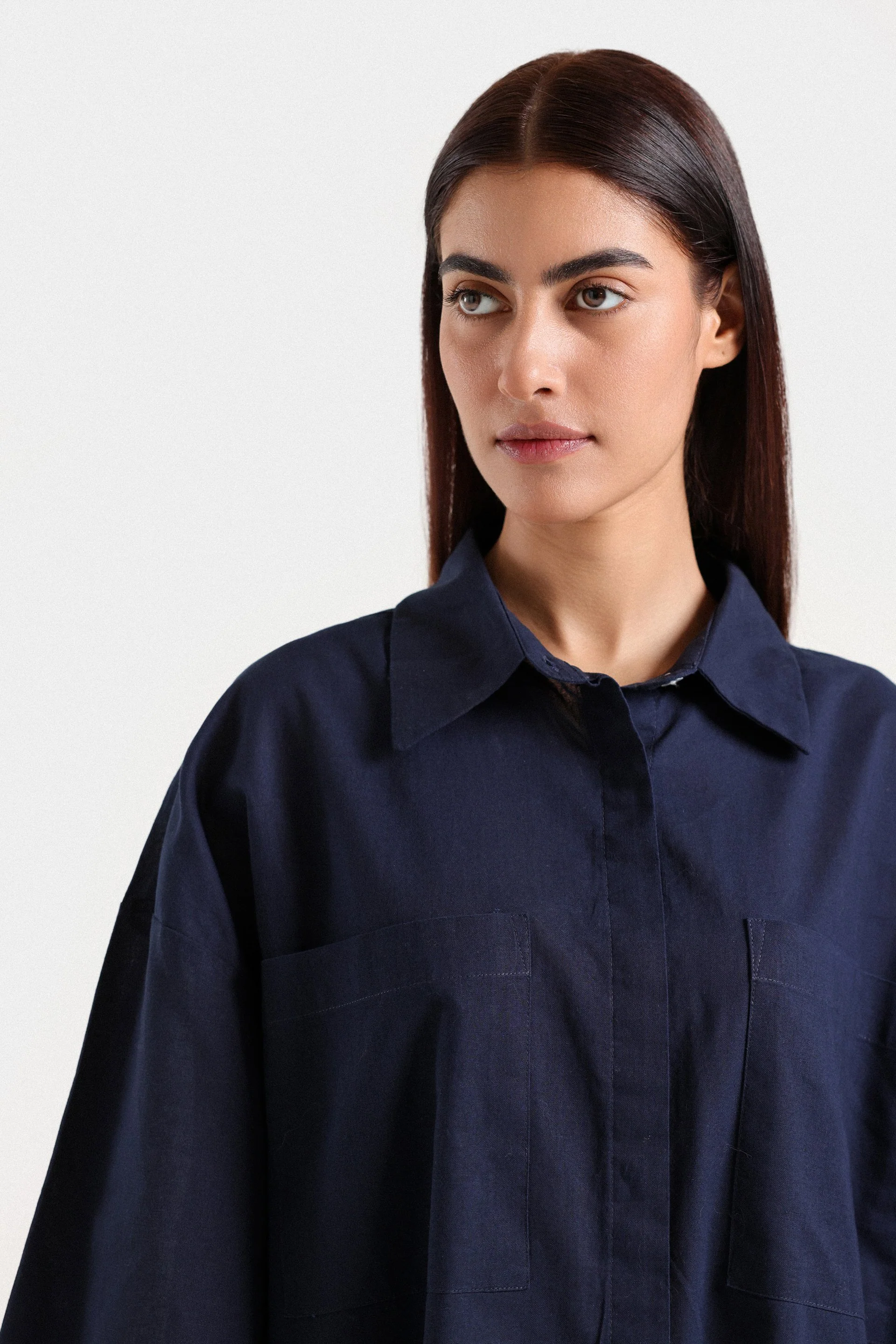 Basic Linen Shirt Dress 9 Basic Linen Shirt Dress