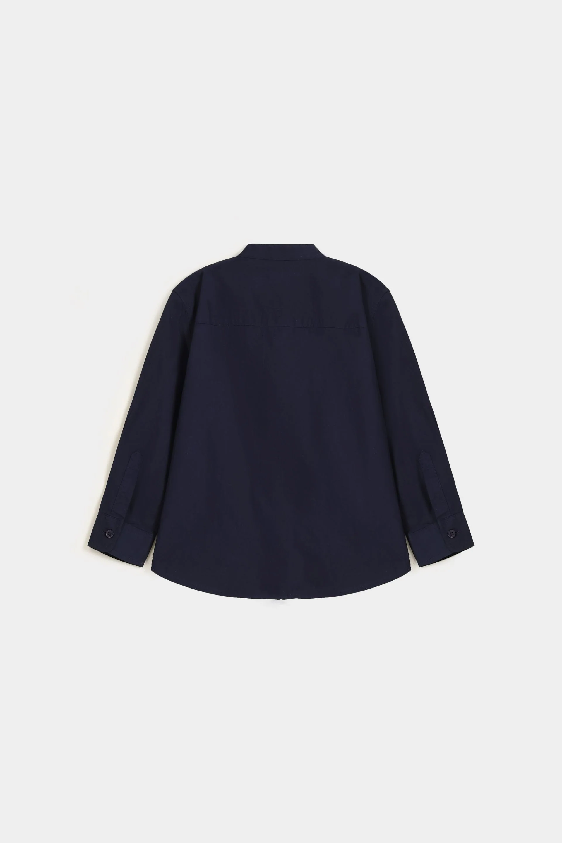 Basic Mandarin Collar Shirt