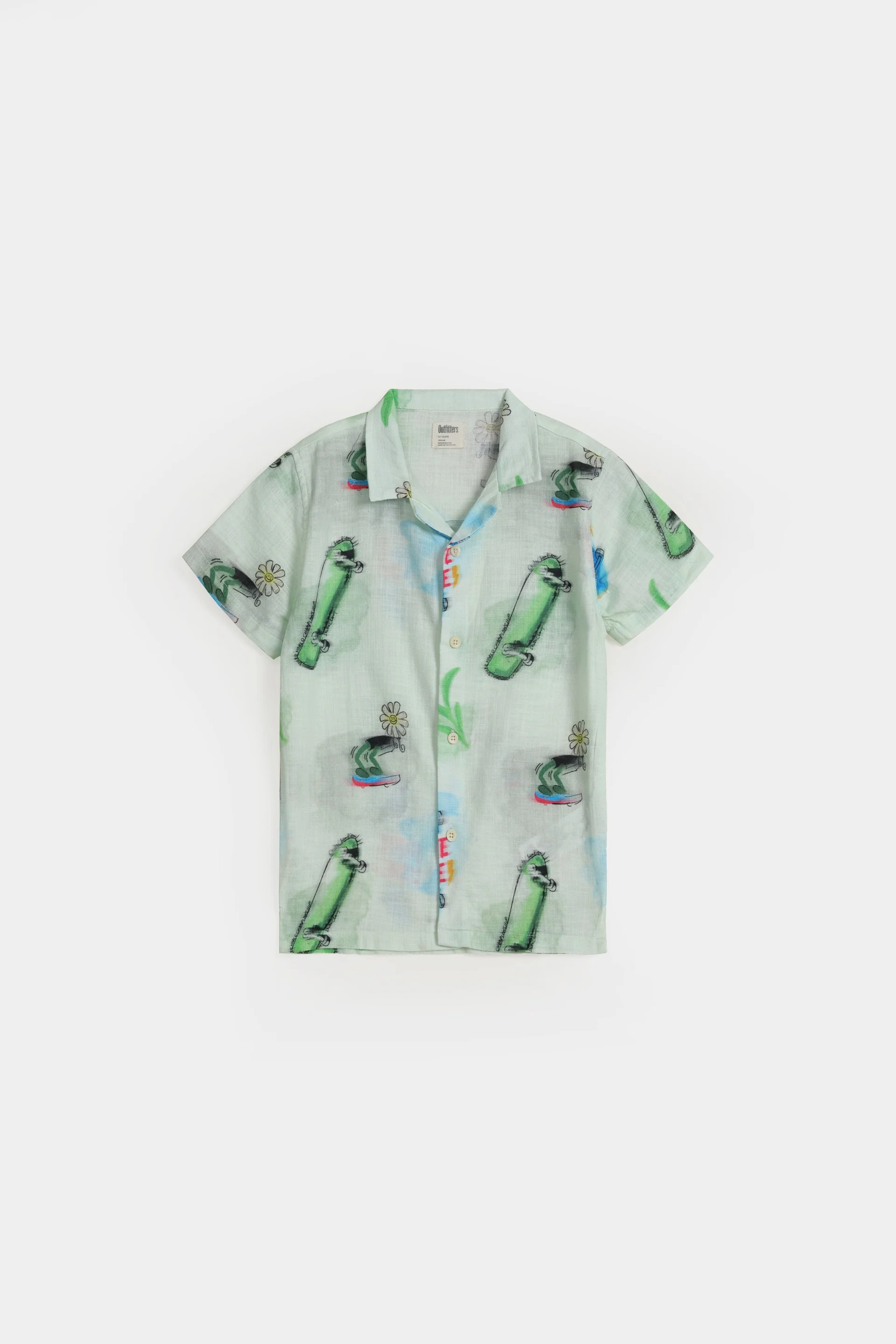 All-Over Skate Print Shirt