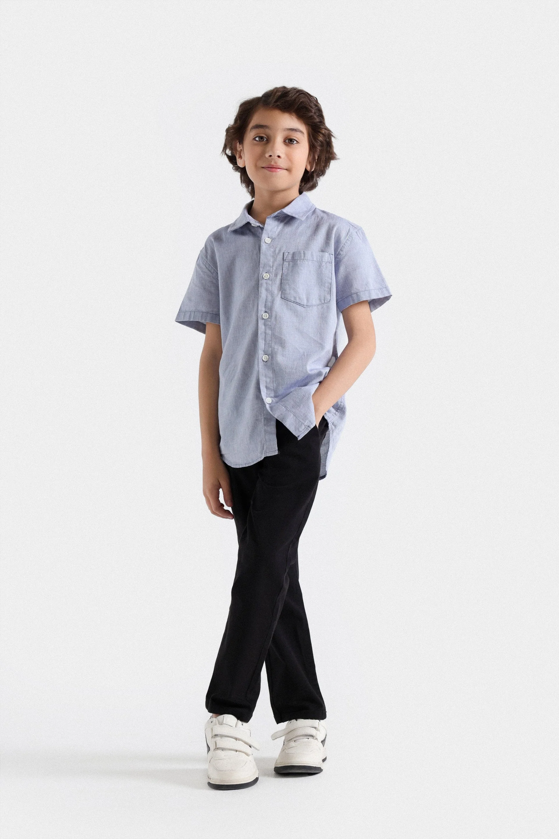 Basic Chambray Shirt 4 Basic Chambray Shirt