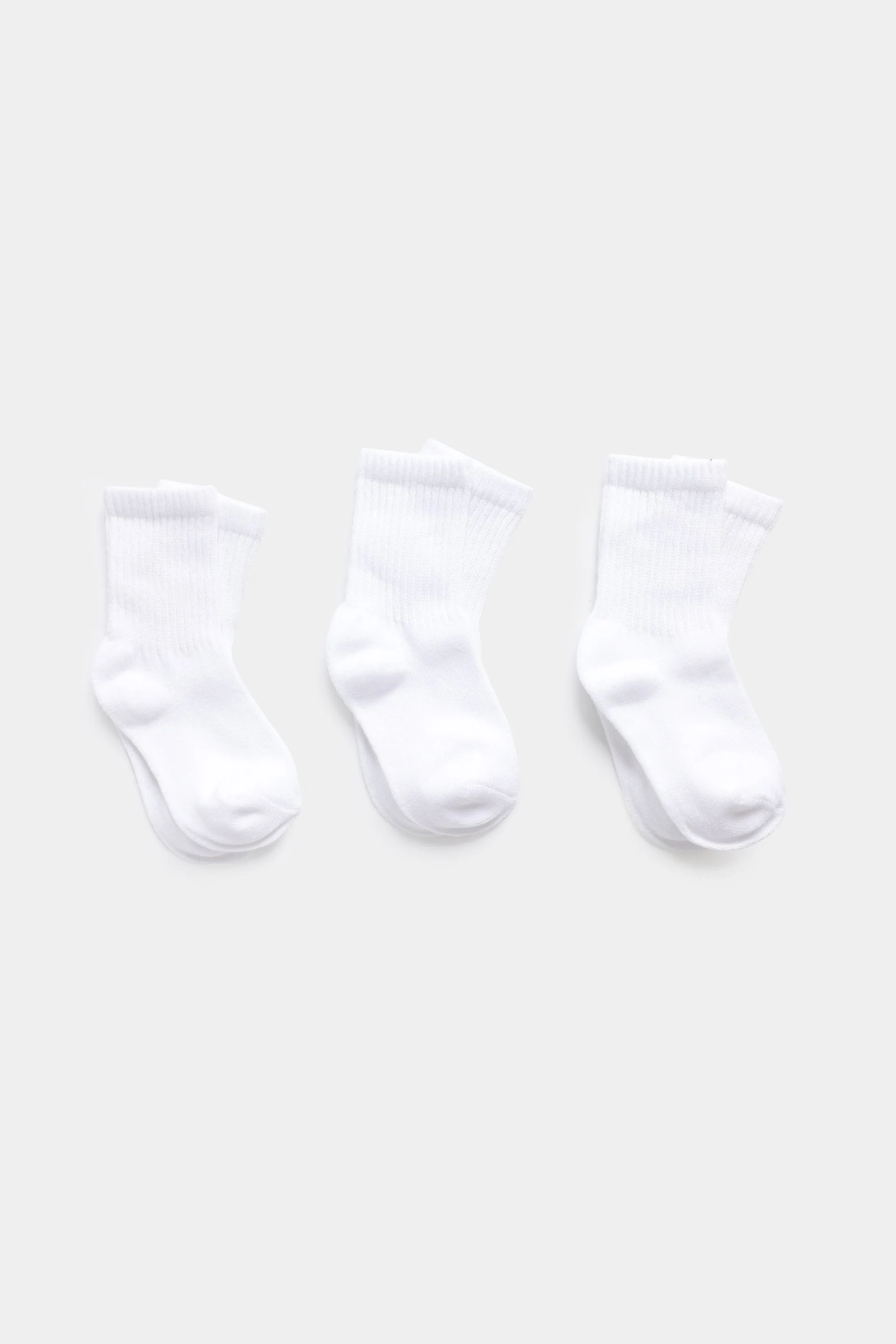 Pack of 3-Short Crew Socks