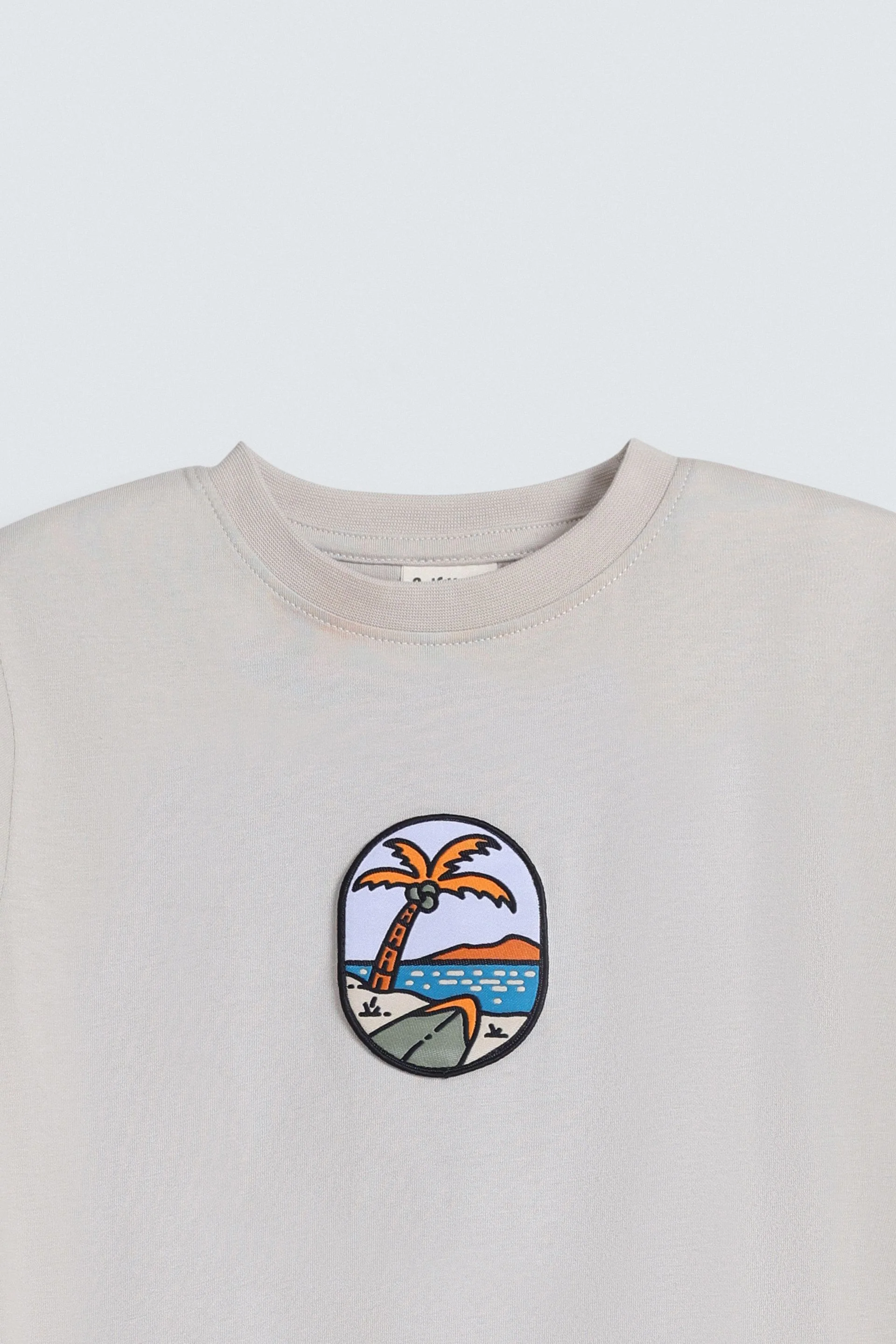 Embroidered Patch T-Shirt