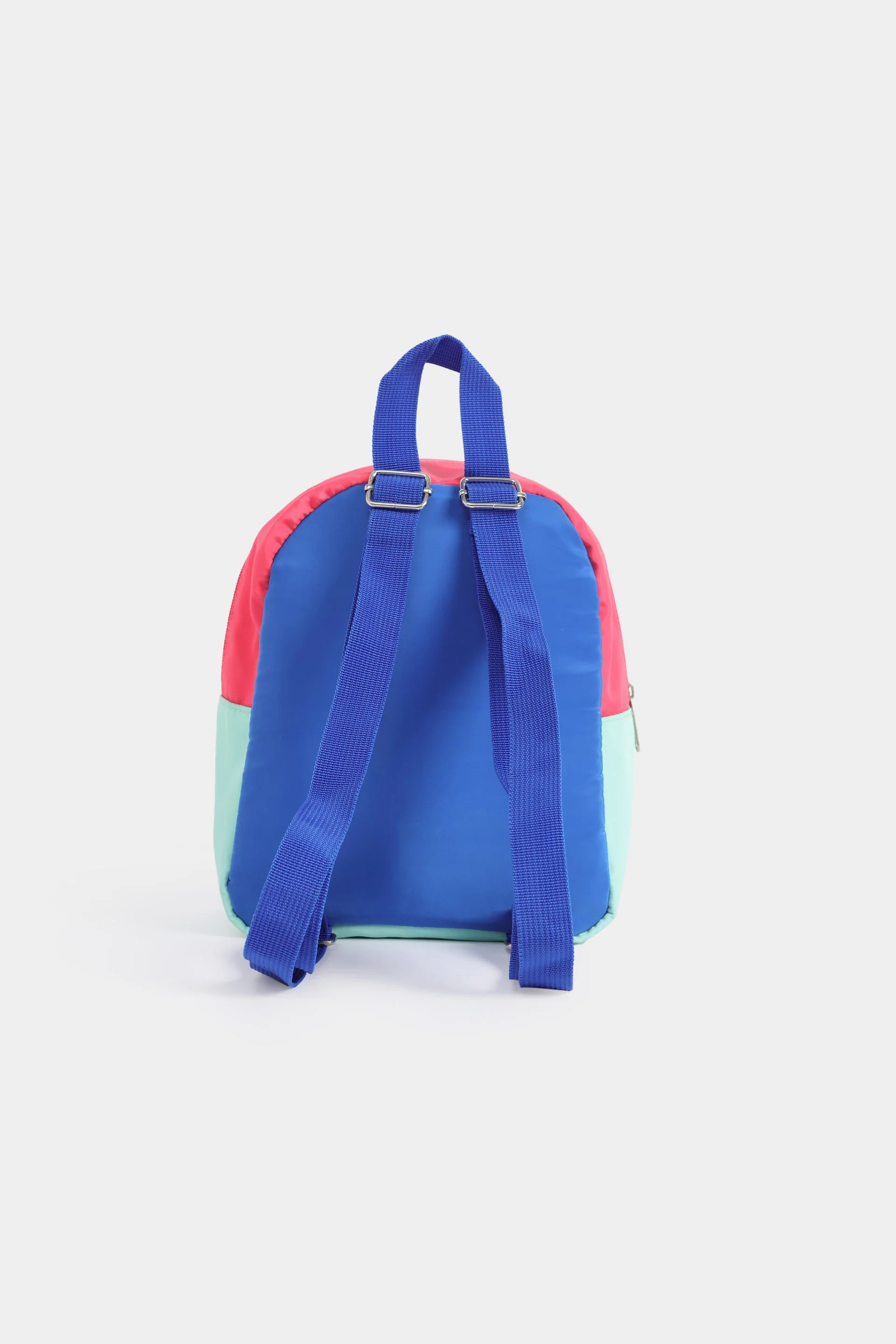 Color-Block School Backpack