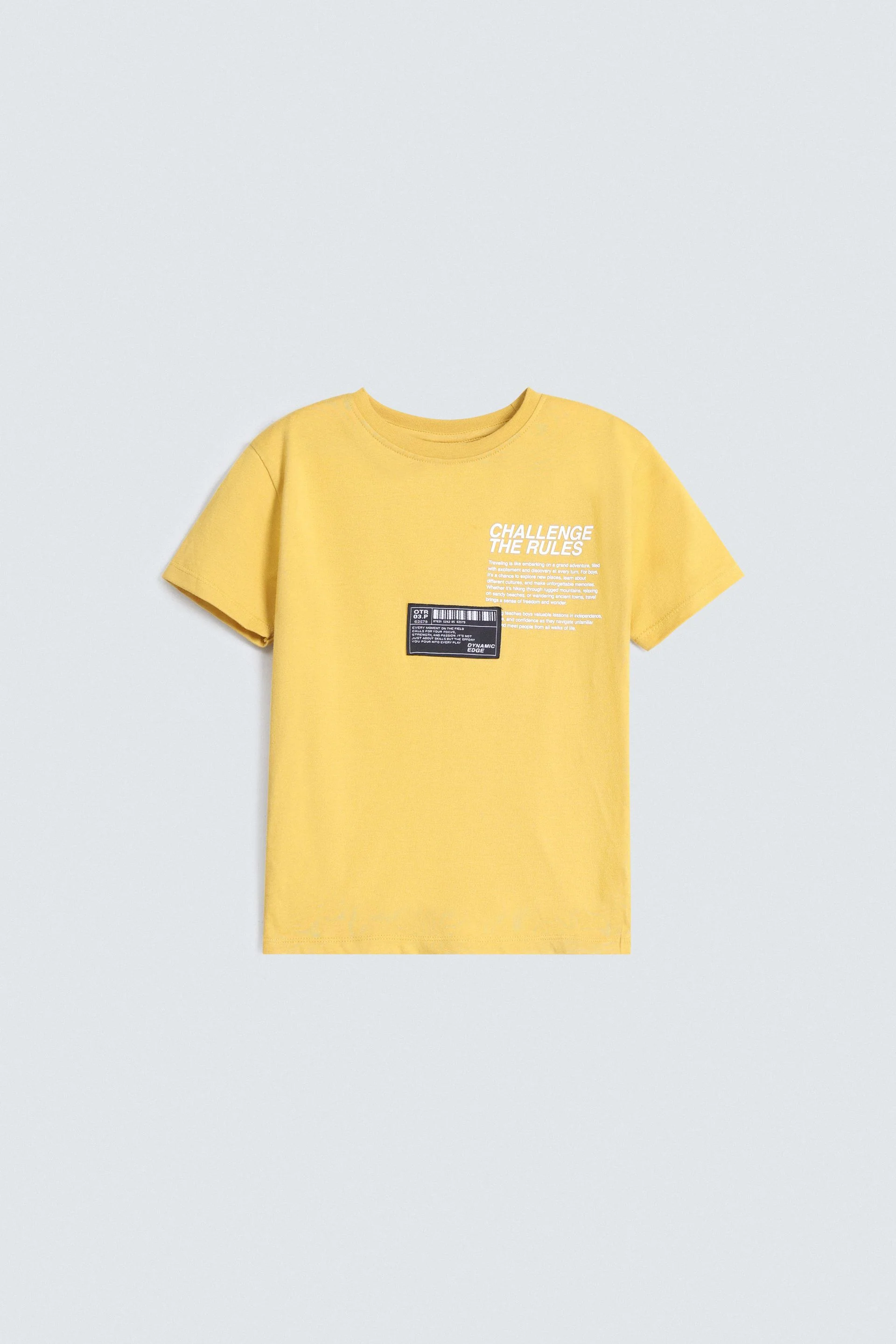 Slogan Print Co-Ord Set With Label Patch