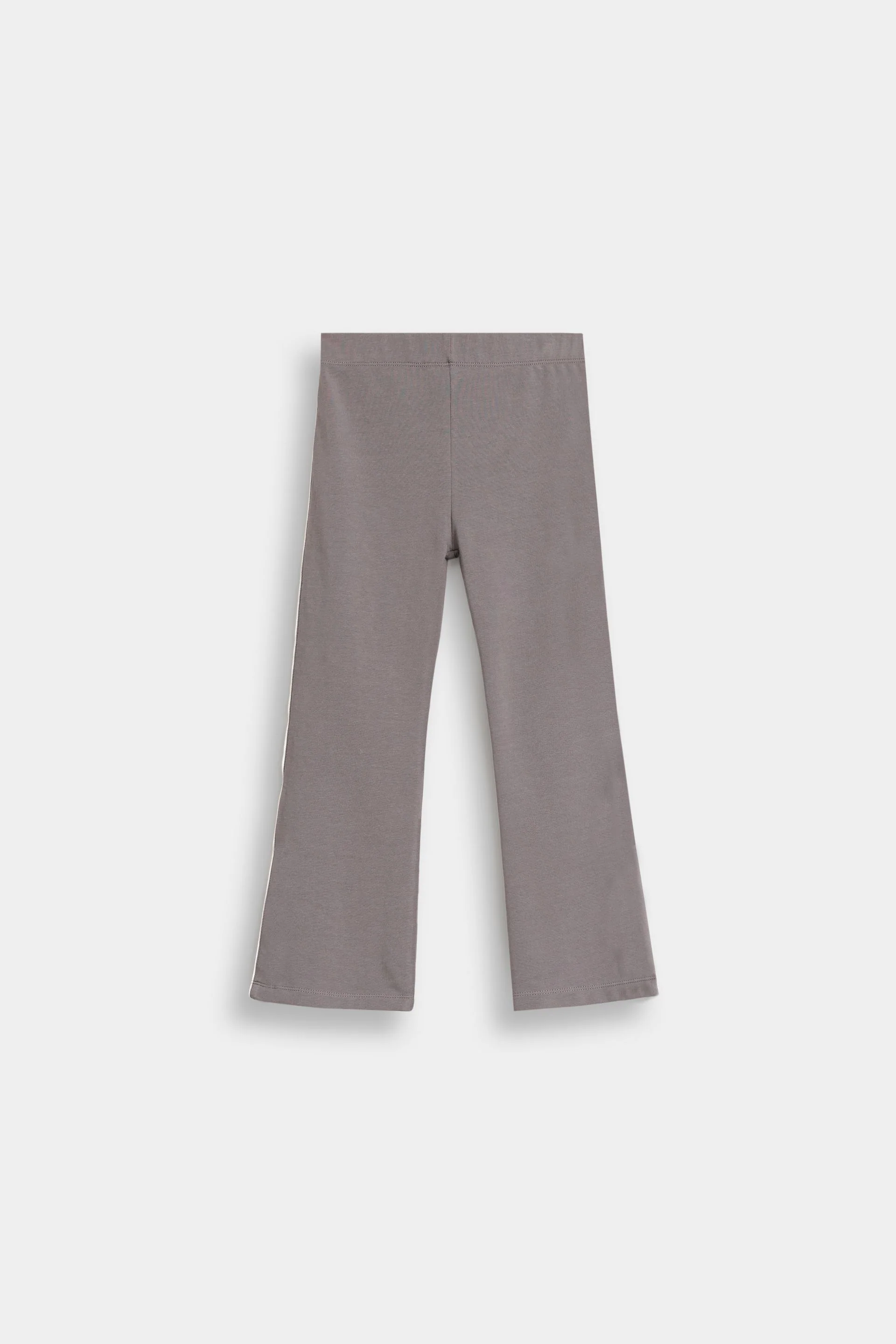 Flared Trousers with Piping Details
