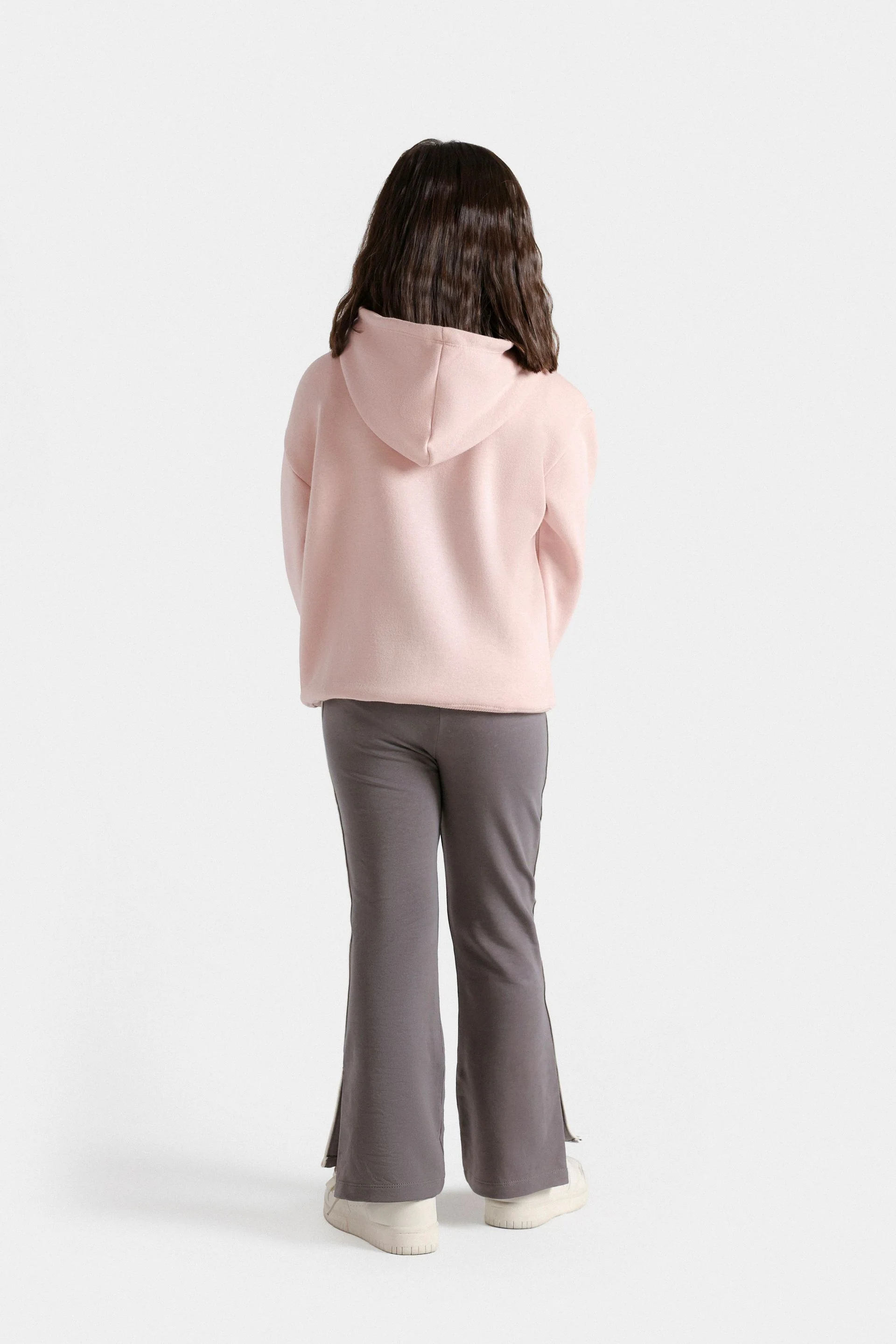 Flared Trousers with Piping Details