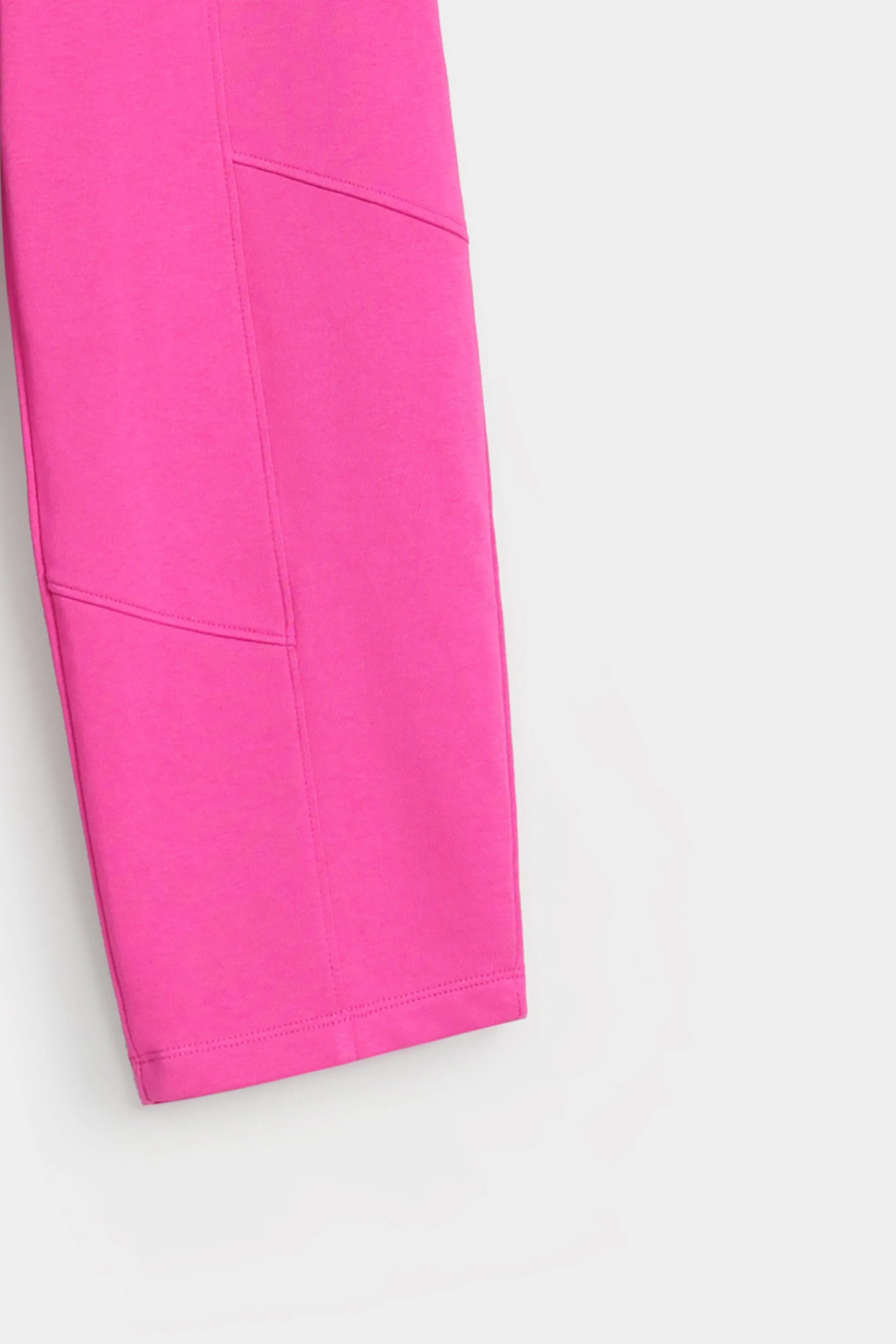 Balloon Trousers With Cut & Sew Details